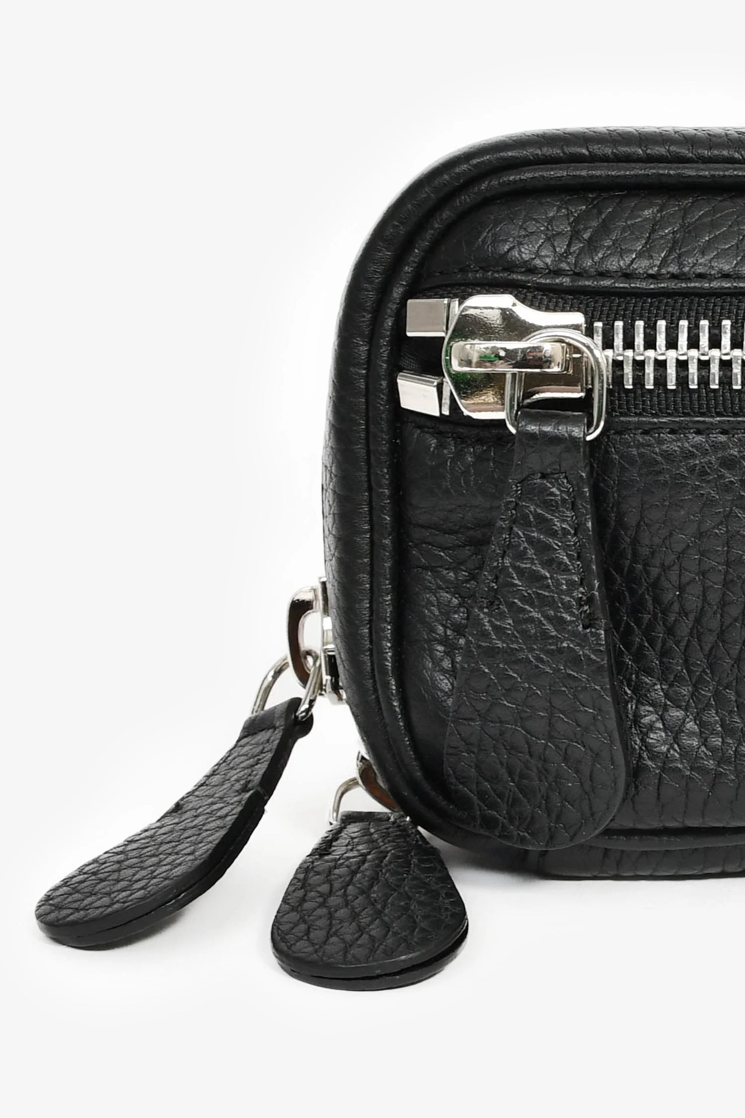 Maison Margiela Black Leather 'M11' Belt Bag - Image 6