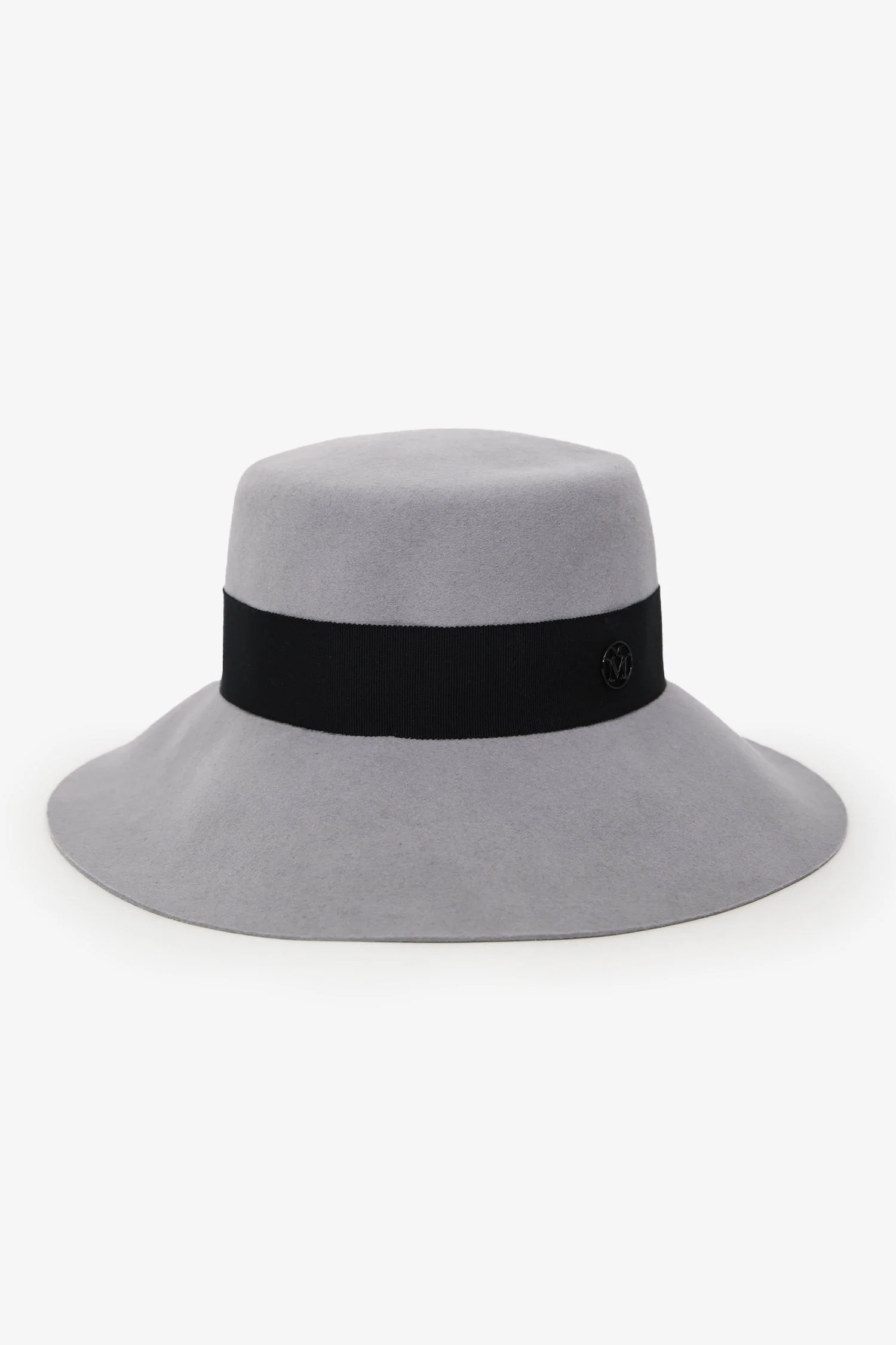 Maison Michel Grey Felt 'Kiki' Hats Size M