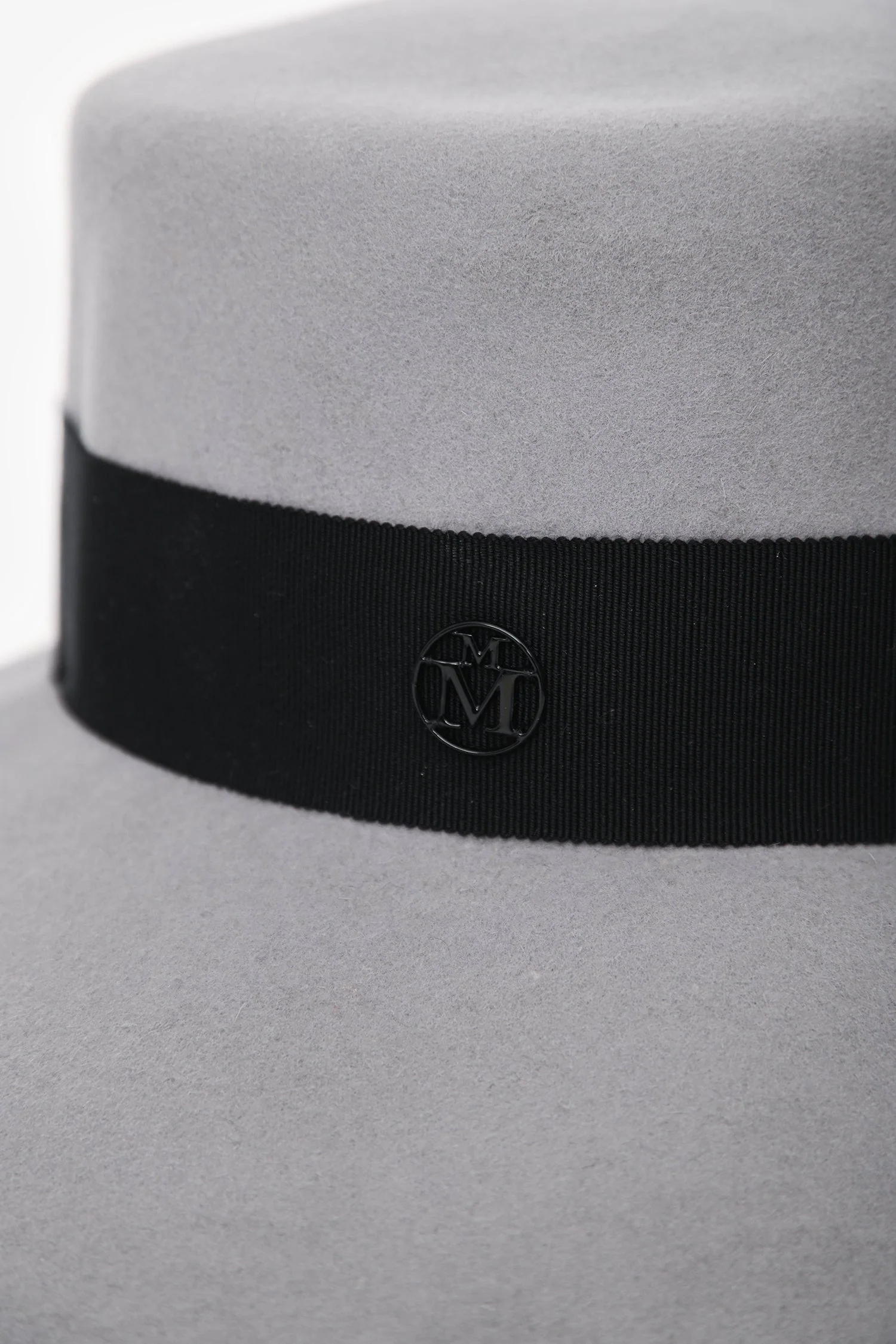 Maison Michel Grey Felt 'Kiki' Hats Size M - Image 2