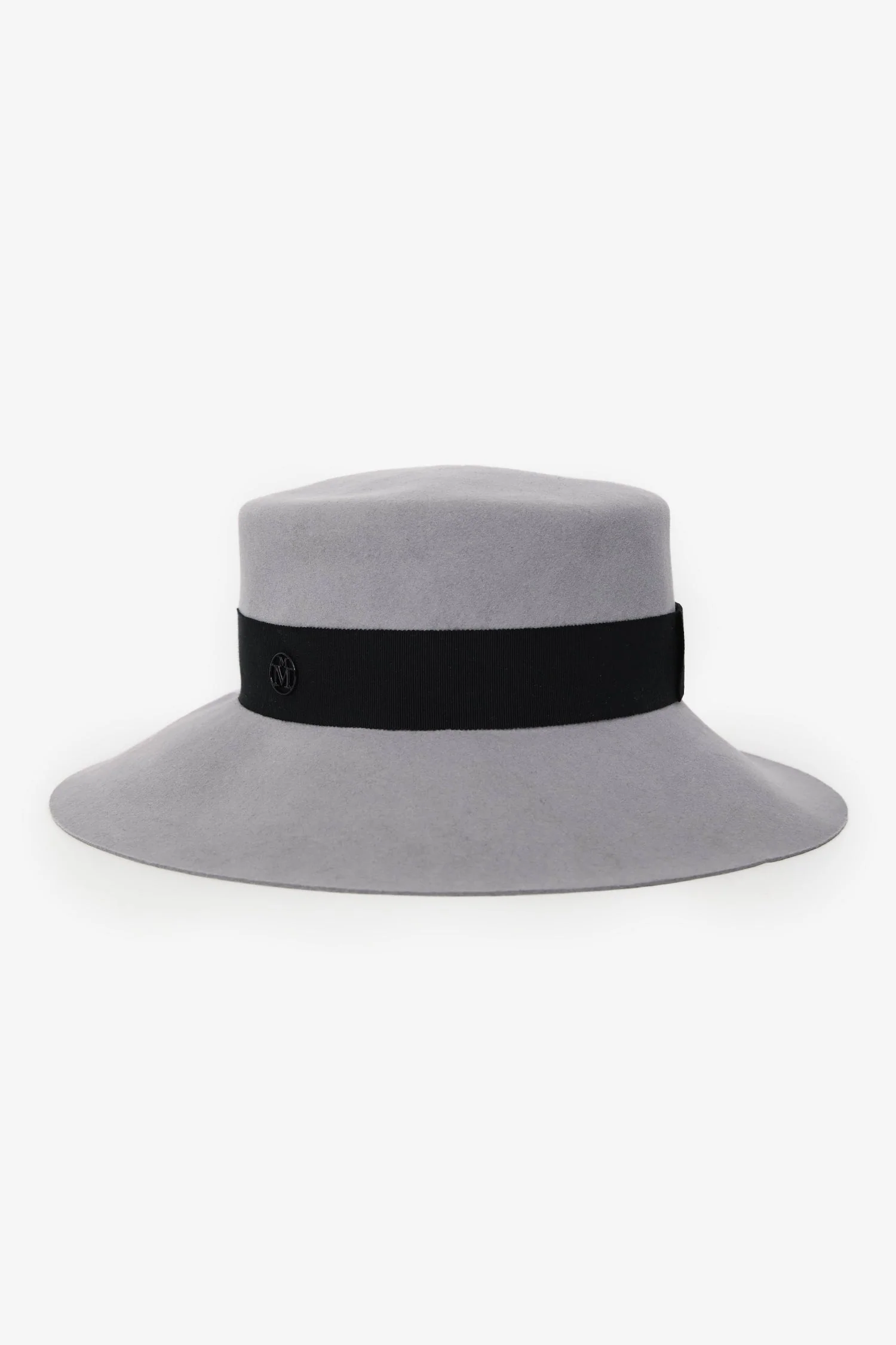 Maison Michel Grey Felt 'Kiki' Hats Size M - Image 3