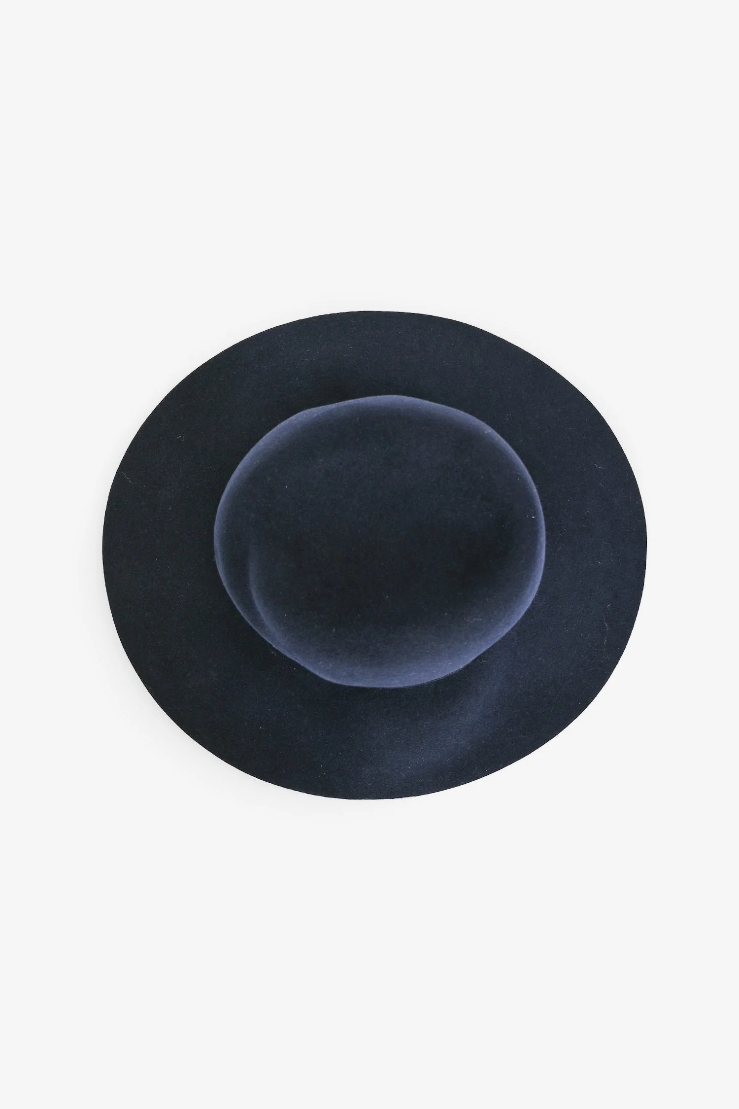 Maison Michel Navy Fedora Hats Size M - Image 4