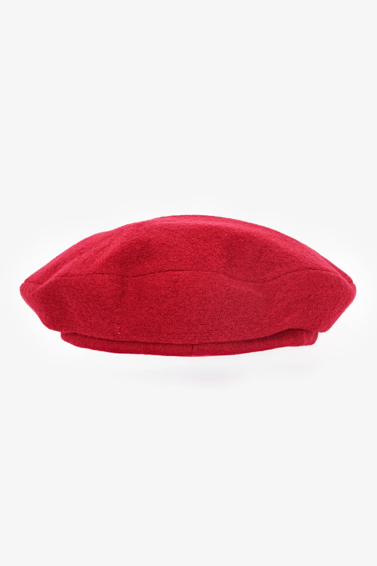 Maison Michel Red 'New Billy' Beret Hat Size M - Image 4