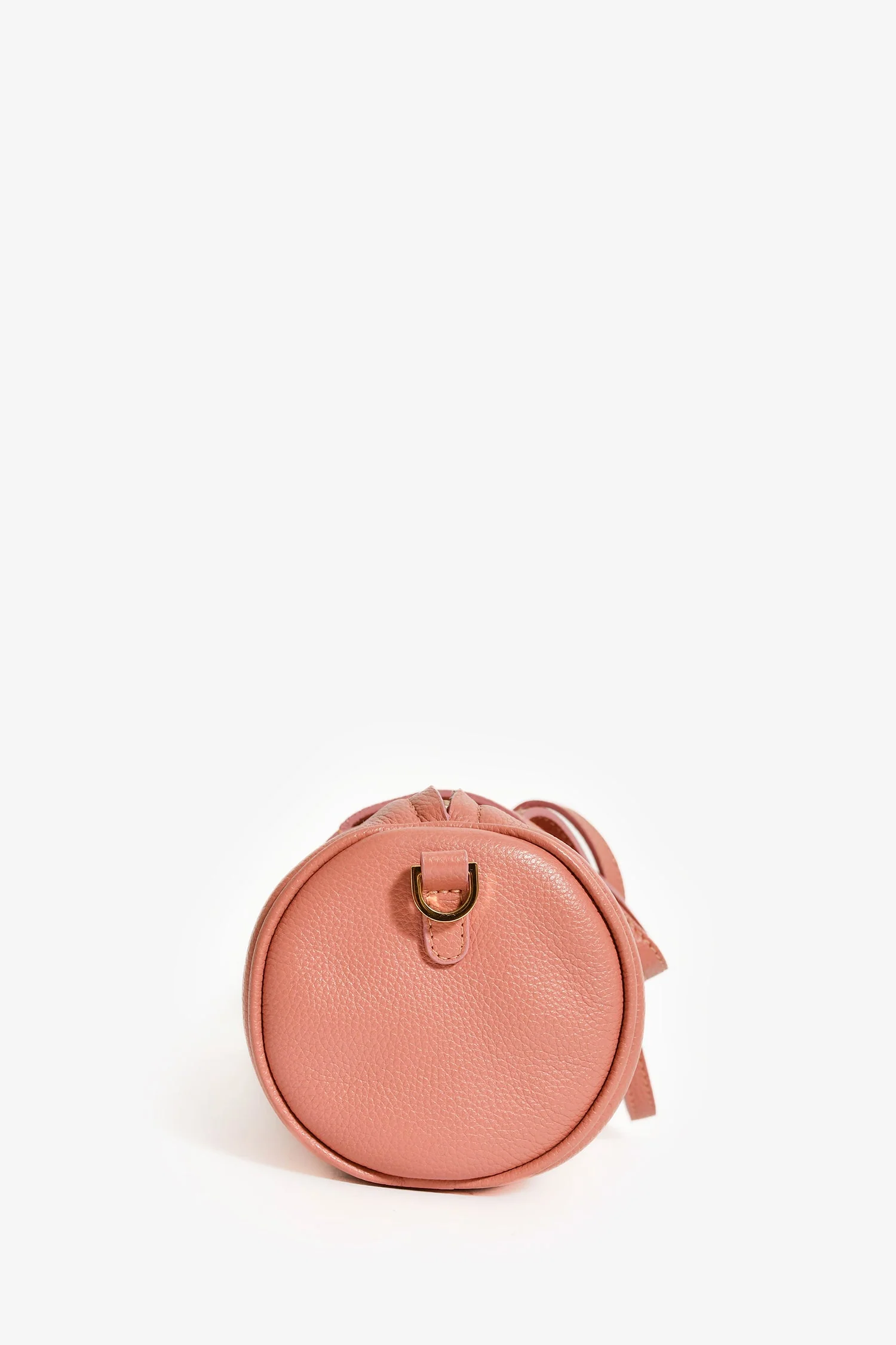 Mansur Gavriel 2012 Blush Pebble Leather Mini Mini Duffle Crossbody Bag - Image 4