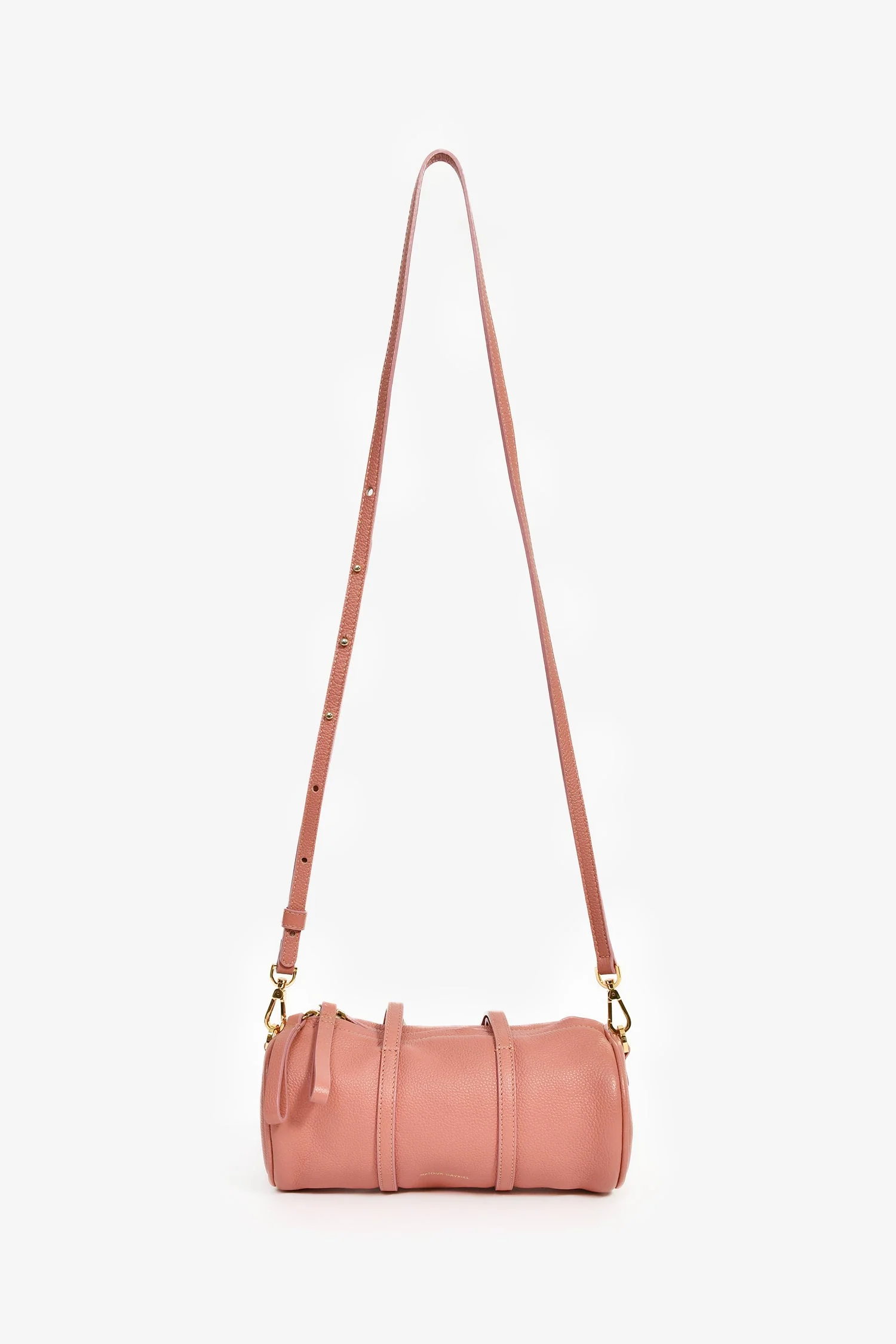 Mansur Gavriel 2012 Blush Pebble Leather Mini Mini Duffle Crossbody Bag - Image 7
