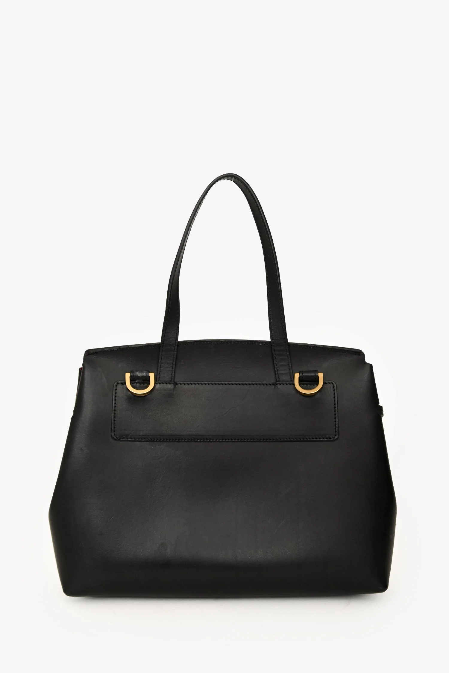 Mansur Gavriel Black Leather Shoulder Bag - Image 3