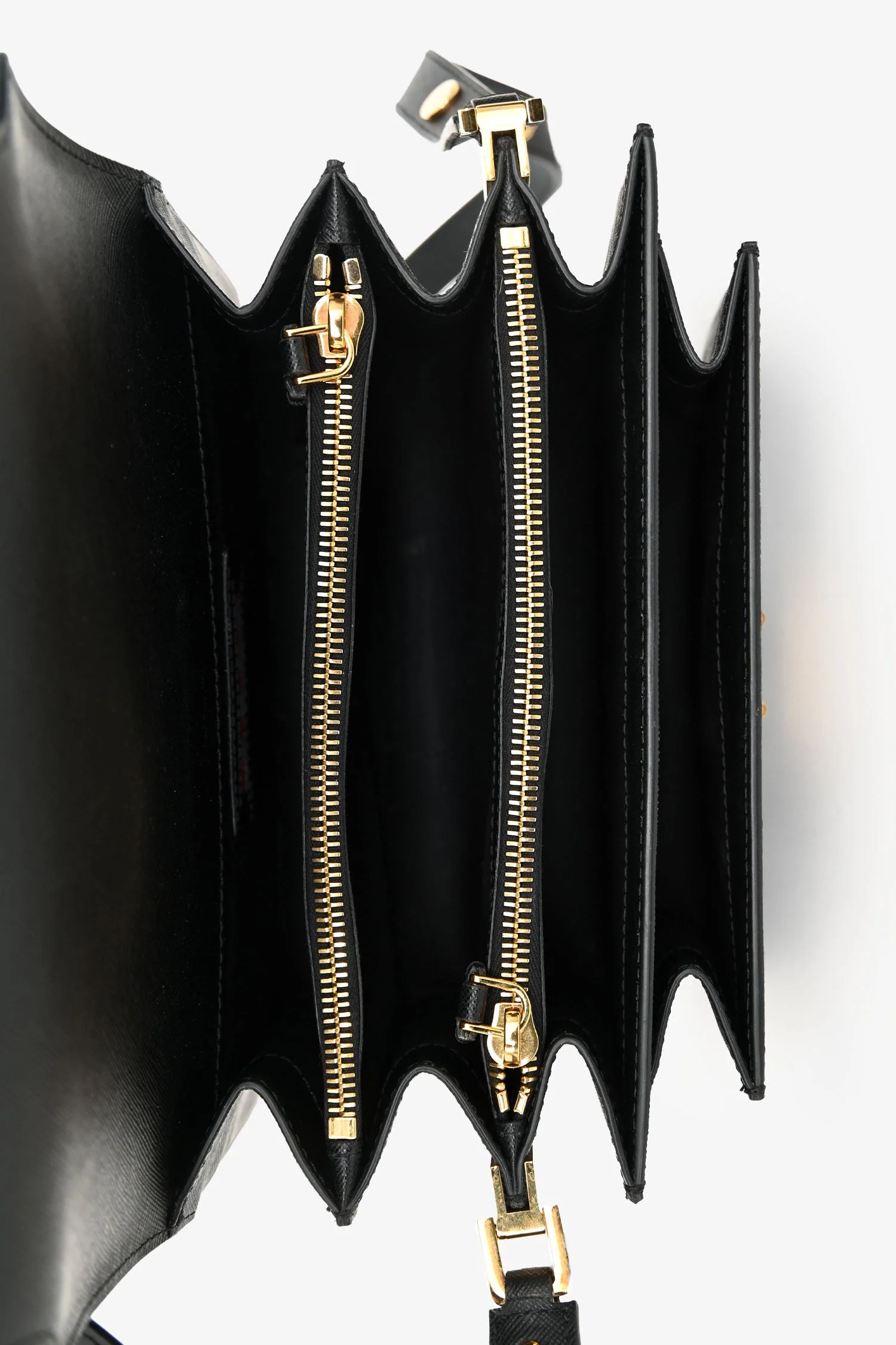 Marni Black Saffiano Leather Medium Trunk Crossbody Bag - Image 6