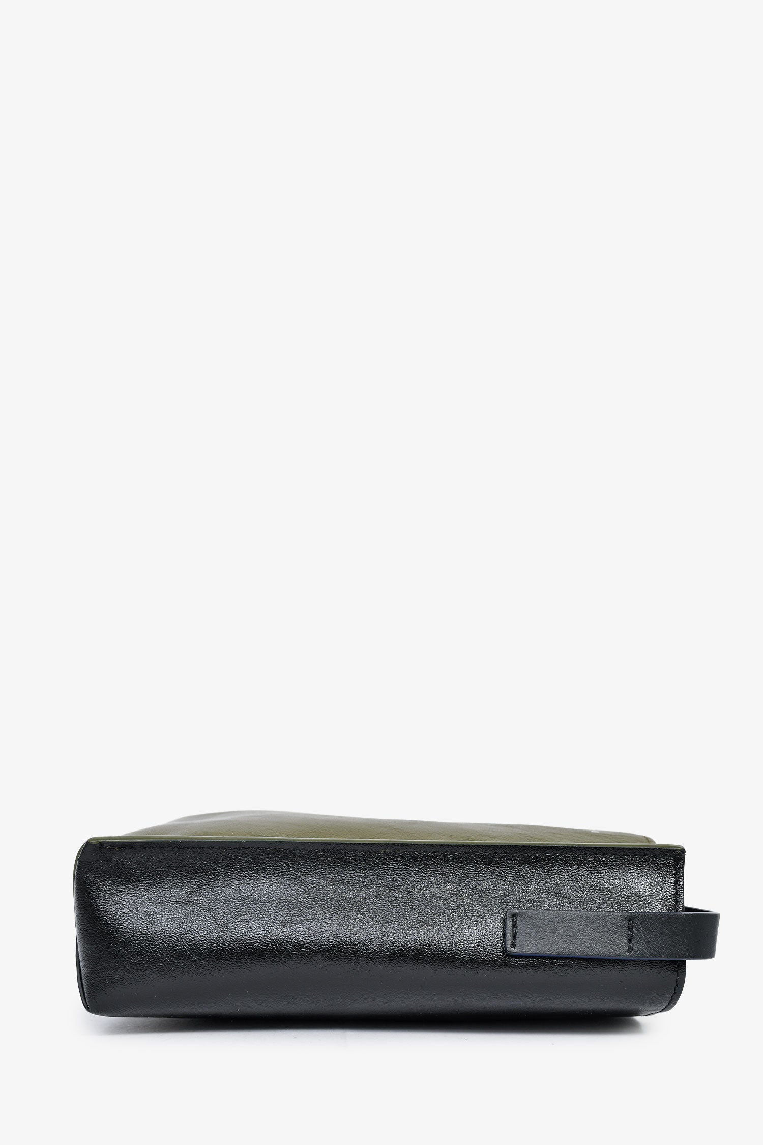 Marni Green/Black Leather Soft 'Museo' Crossbody Bag - Image 3