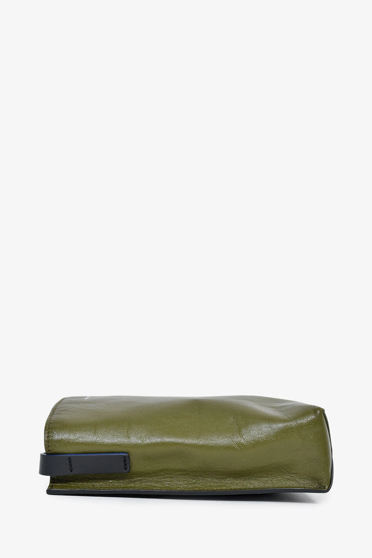 Marni Green/Black Leather Soft 'Museo' Crossbody Bag - Image 4