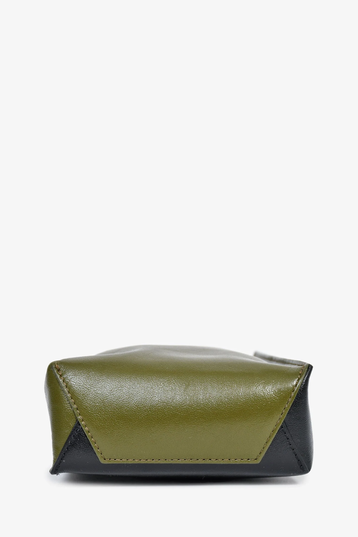 Marni Green/Black Leather Soft 'Museo' Crossbody Bag - Image 5