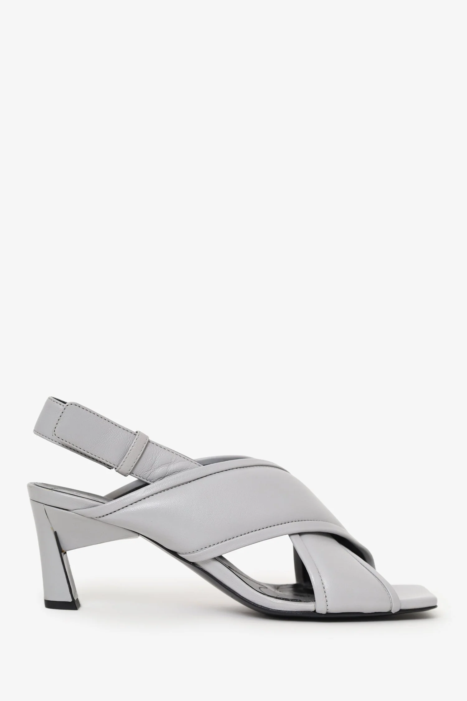 Marni Grey Open Toe Heels Size 41