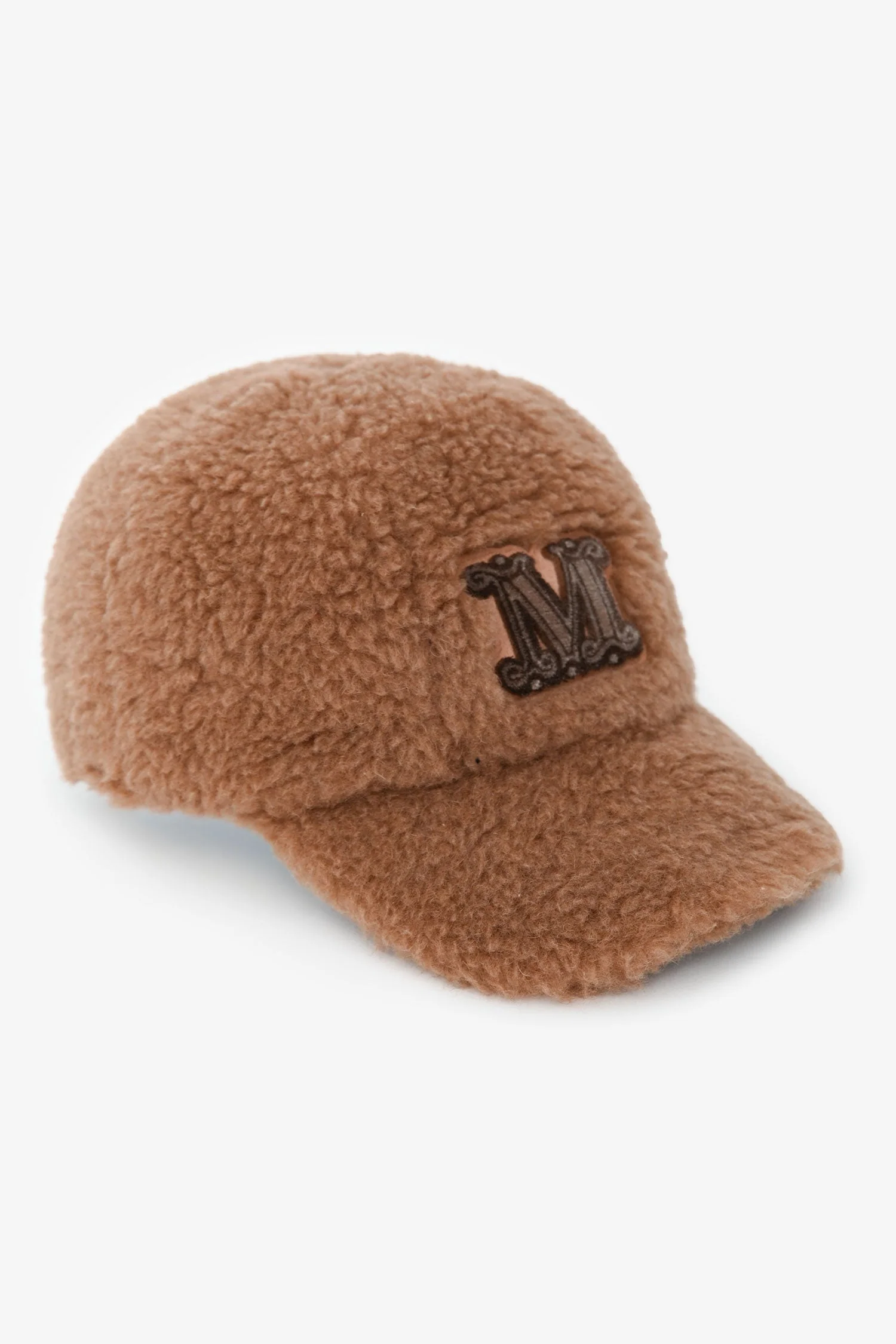 Max Mara Brown Teddy Logo Baseball Cap - Image 2