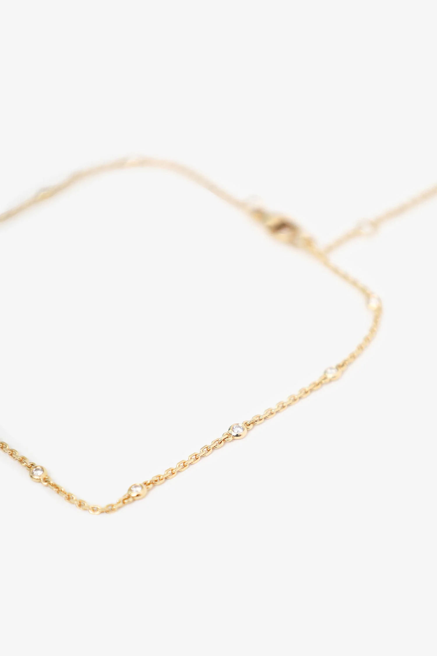 Messika 18K Yellow Gold Pavé Diamonds Move Uno Ankle Bracelet - Image 3