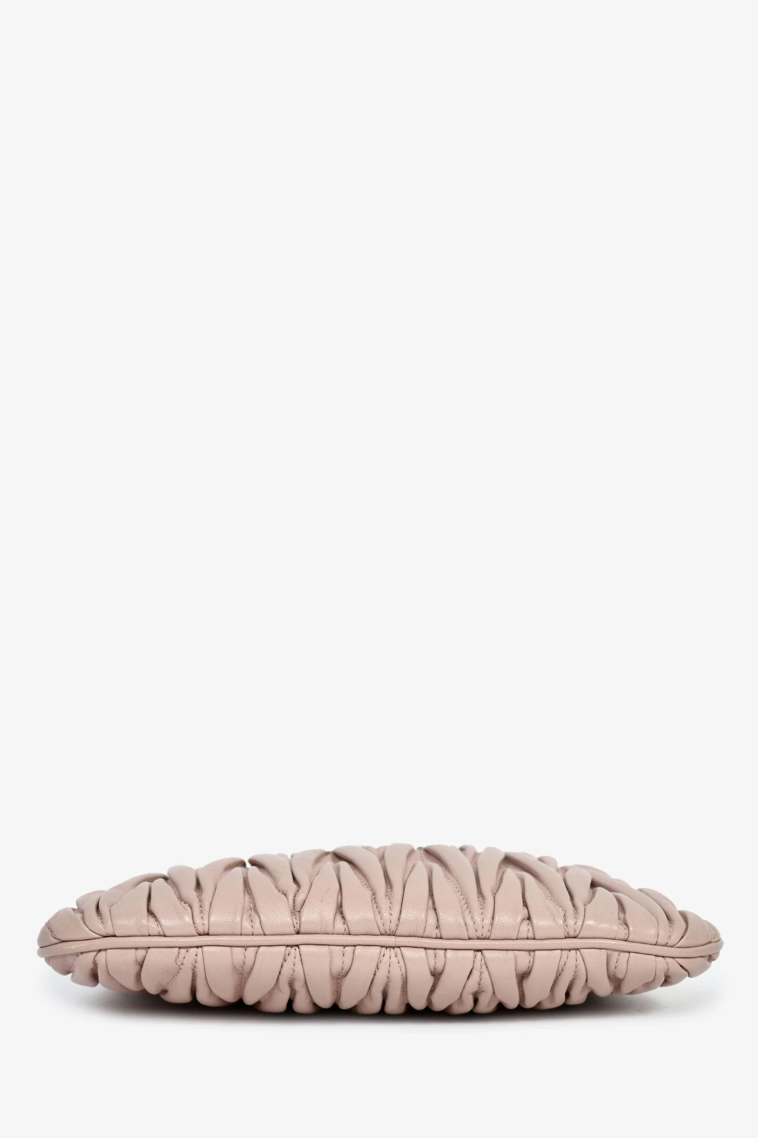 Miu Miu 2021 Pink Leather Matelasse 'Pocket' Crossbody Bag - Image 5