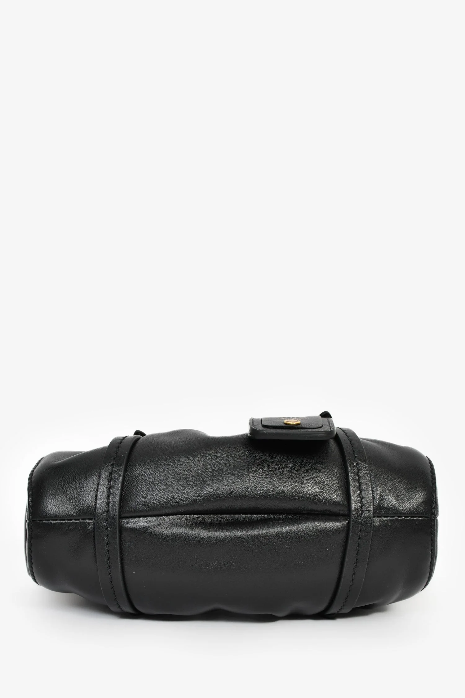 Miu Miu Black Leather Mini Joie Nappa Shoulder Bag - Image 5