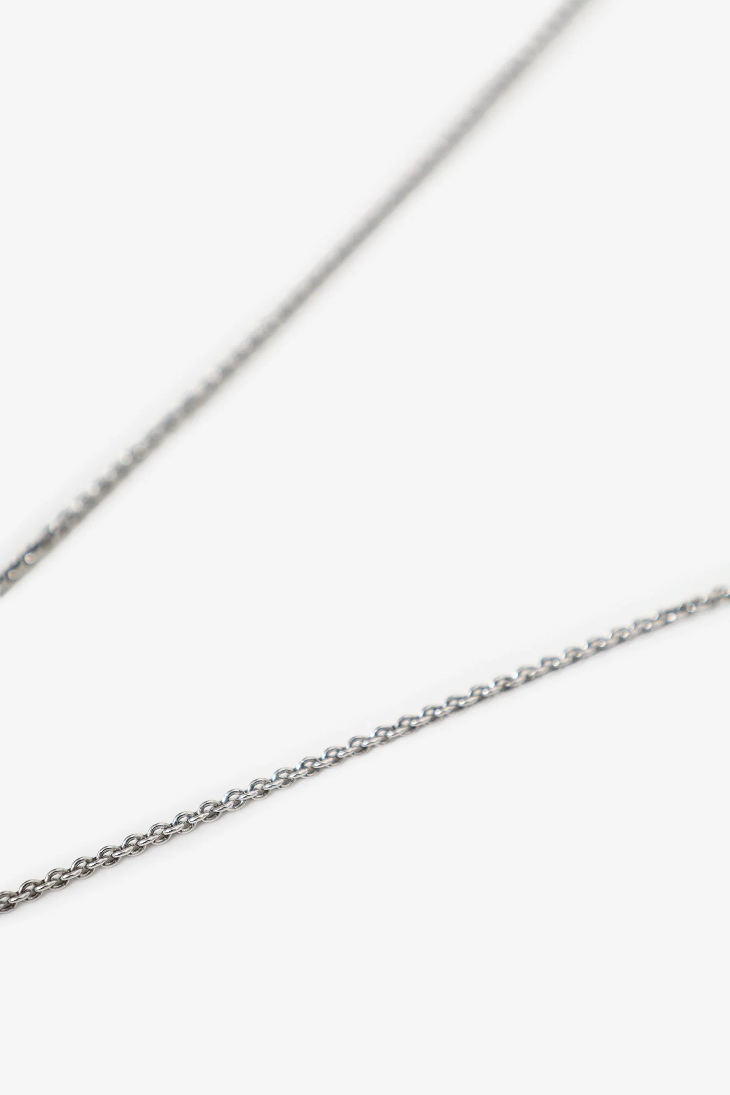 Miu Miu Silver Toned Pink Ribbon Heart Pearl Drop Necklace - Image 3