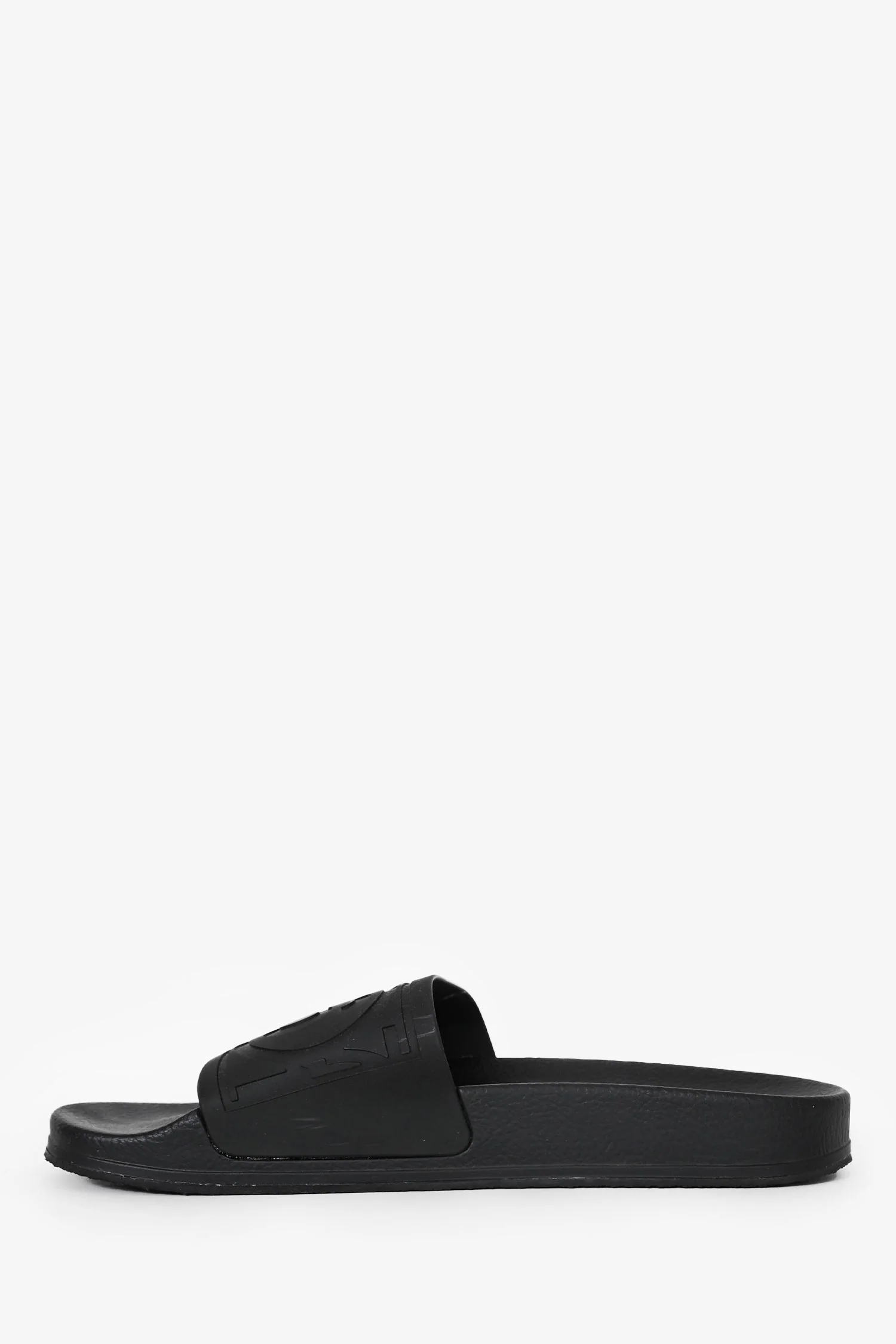 MM6 Maison Margiela Black Rubber Slides Size 41 - Image 4