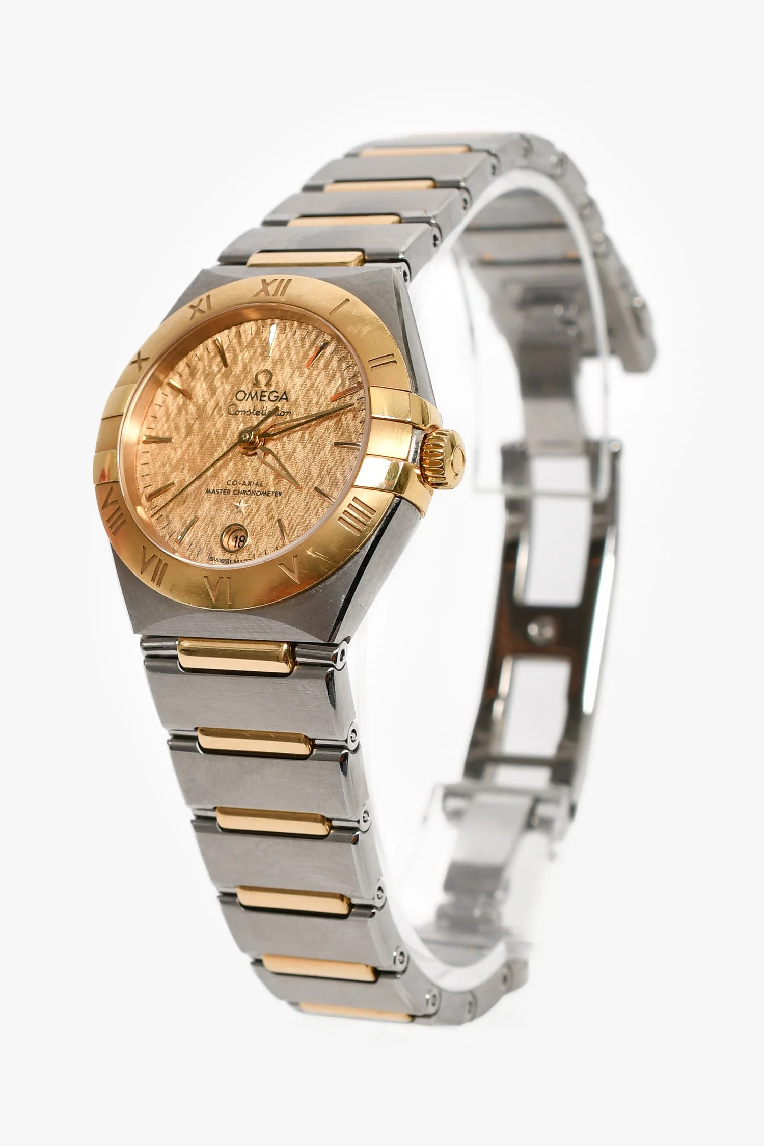 Omega 2021 18K Gold Stainless Steel 29mm Constellation Master Chronometer Manhattan Watch - Image 2