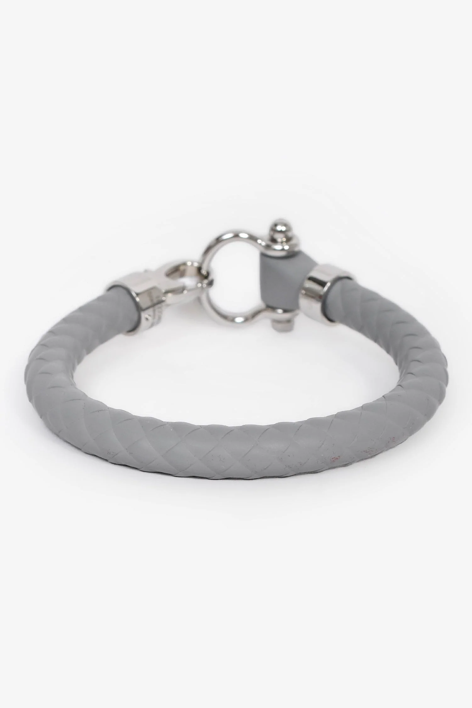Omega Grey Rubber/Stainless Steel 'Aqua Sailing' Bracelet - Image 3