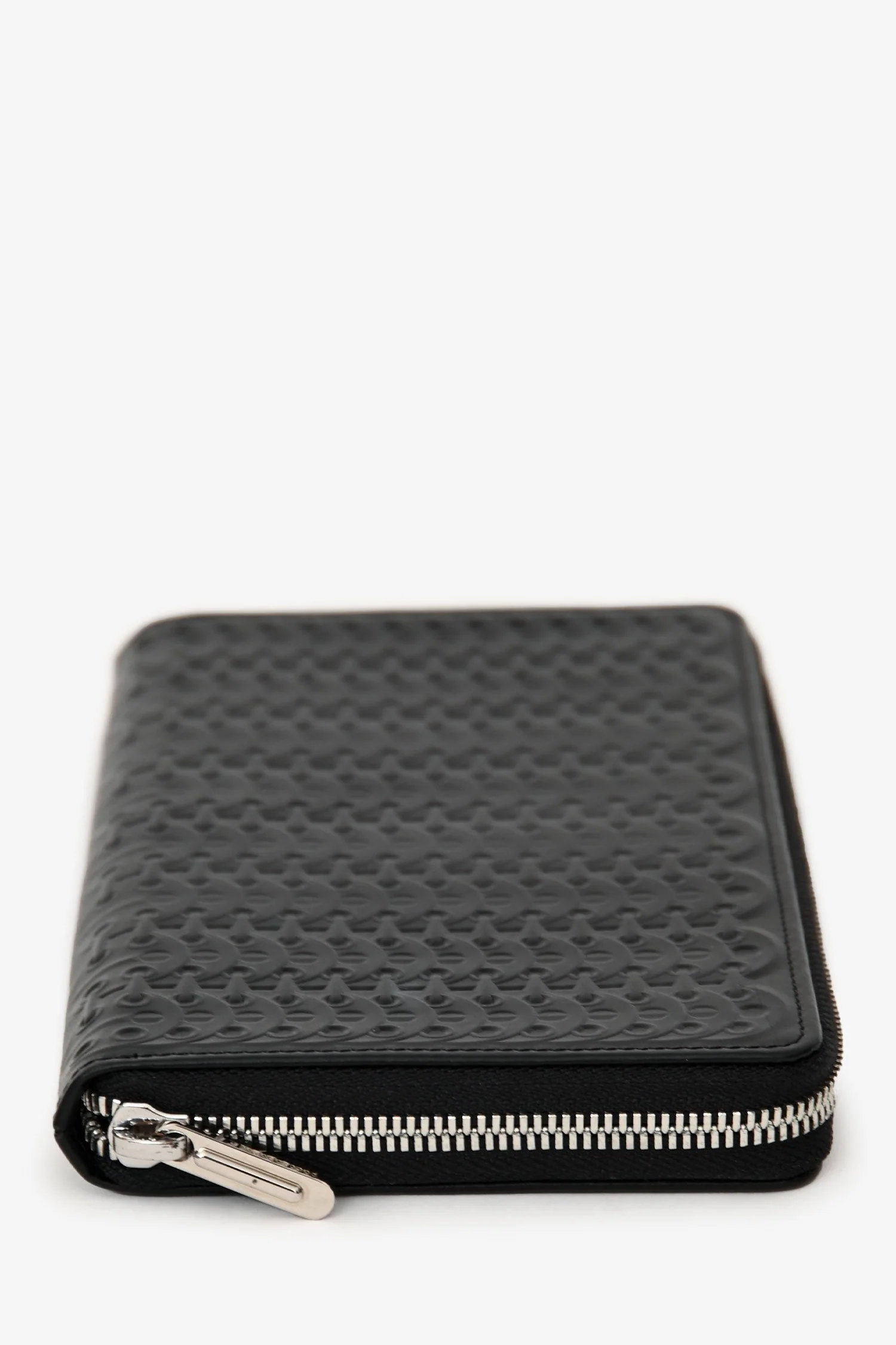 Paco Rabanne Black Embossed Leather Large Wallet - Image 3