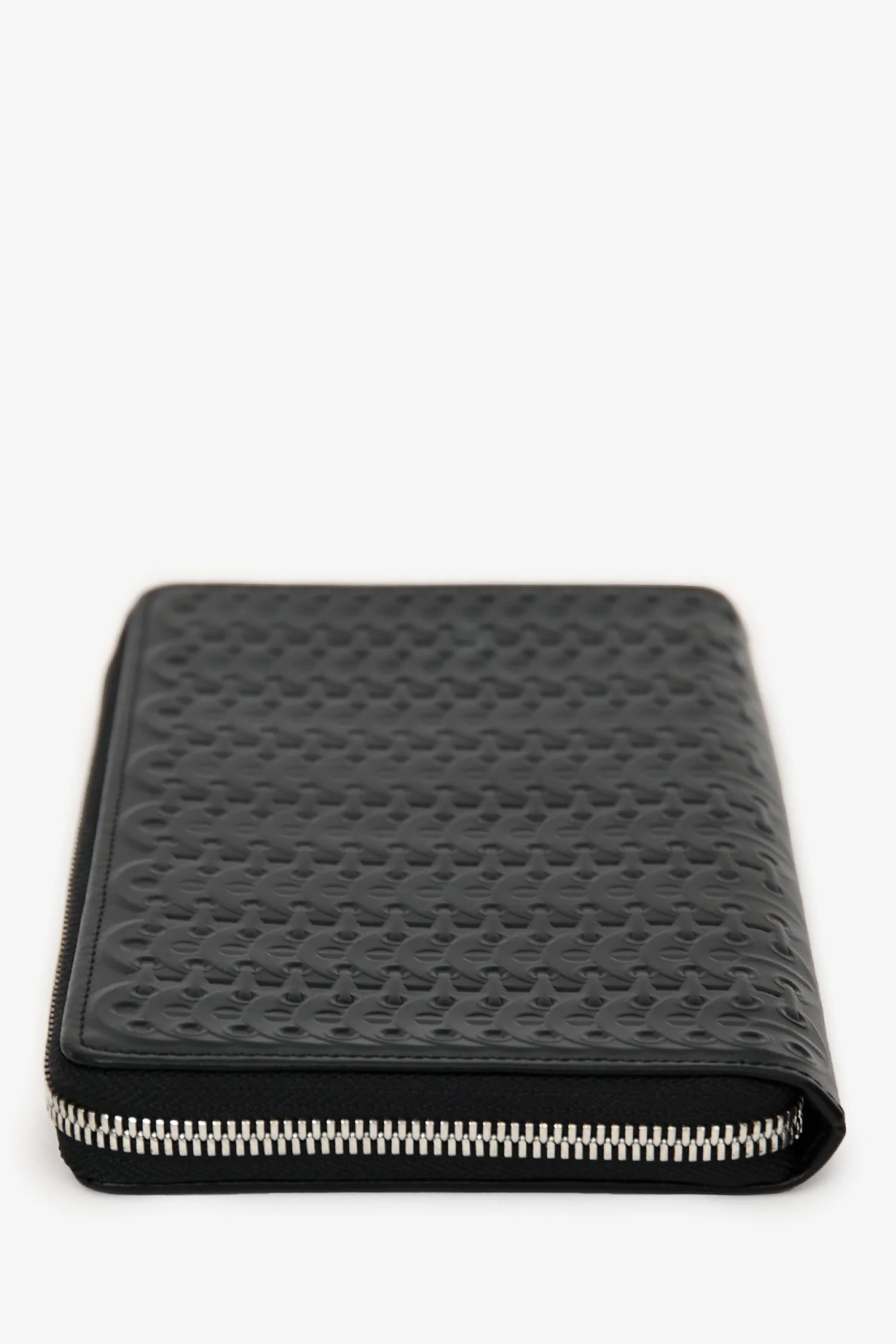 Paco Rabanne Black Embossed Leather Large Wallet - Image 4