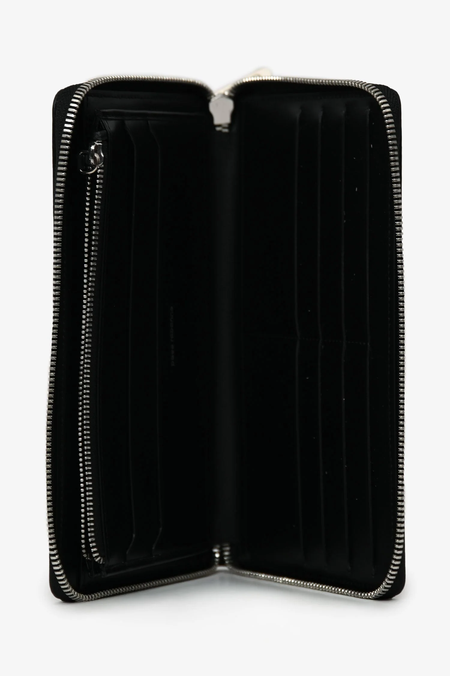 Paco Rabanne Black Embossed Leather Large Wallet - Image 6