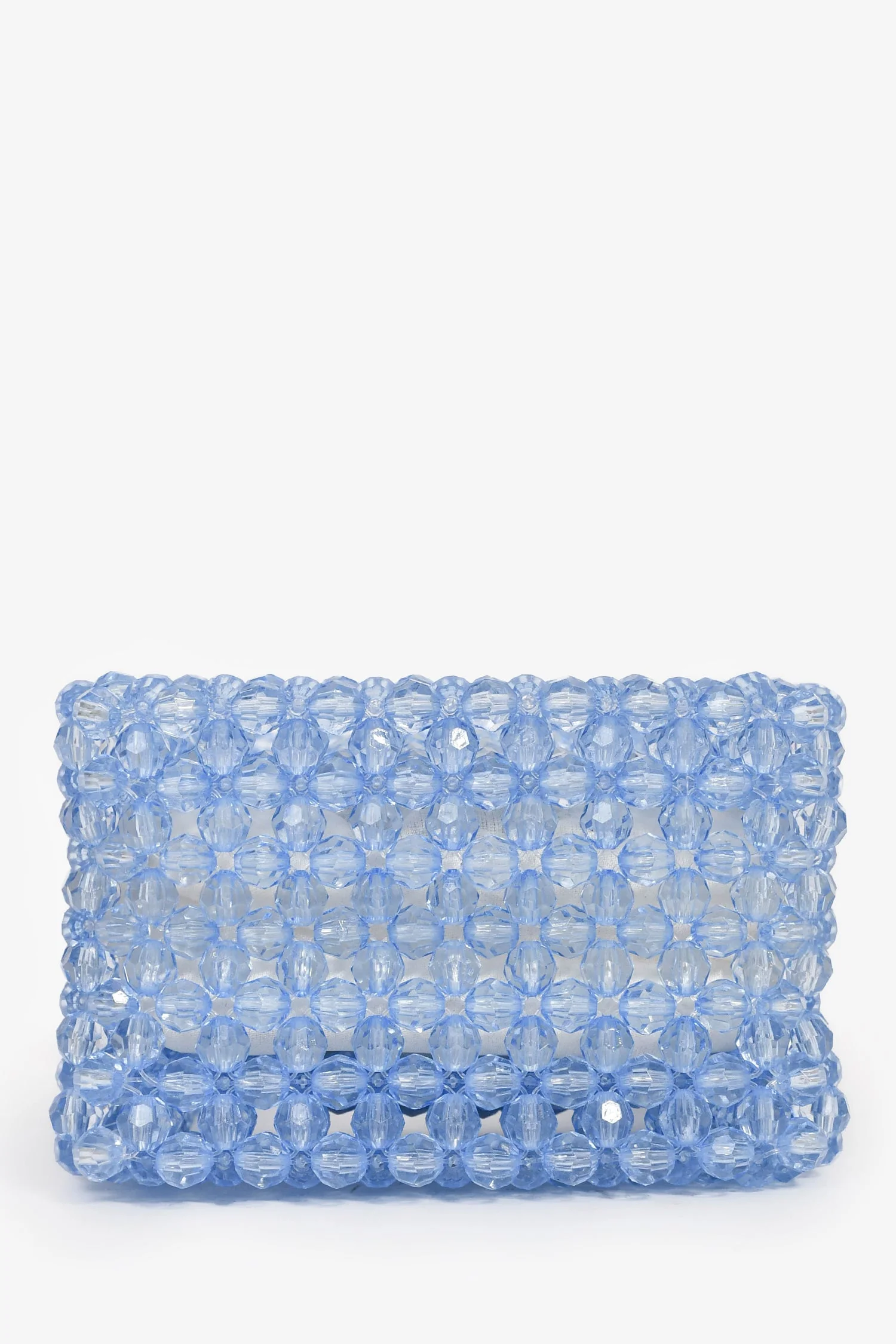 Passage du Vant Blue Beaded Mini Top Handle - Image 5