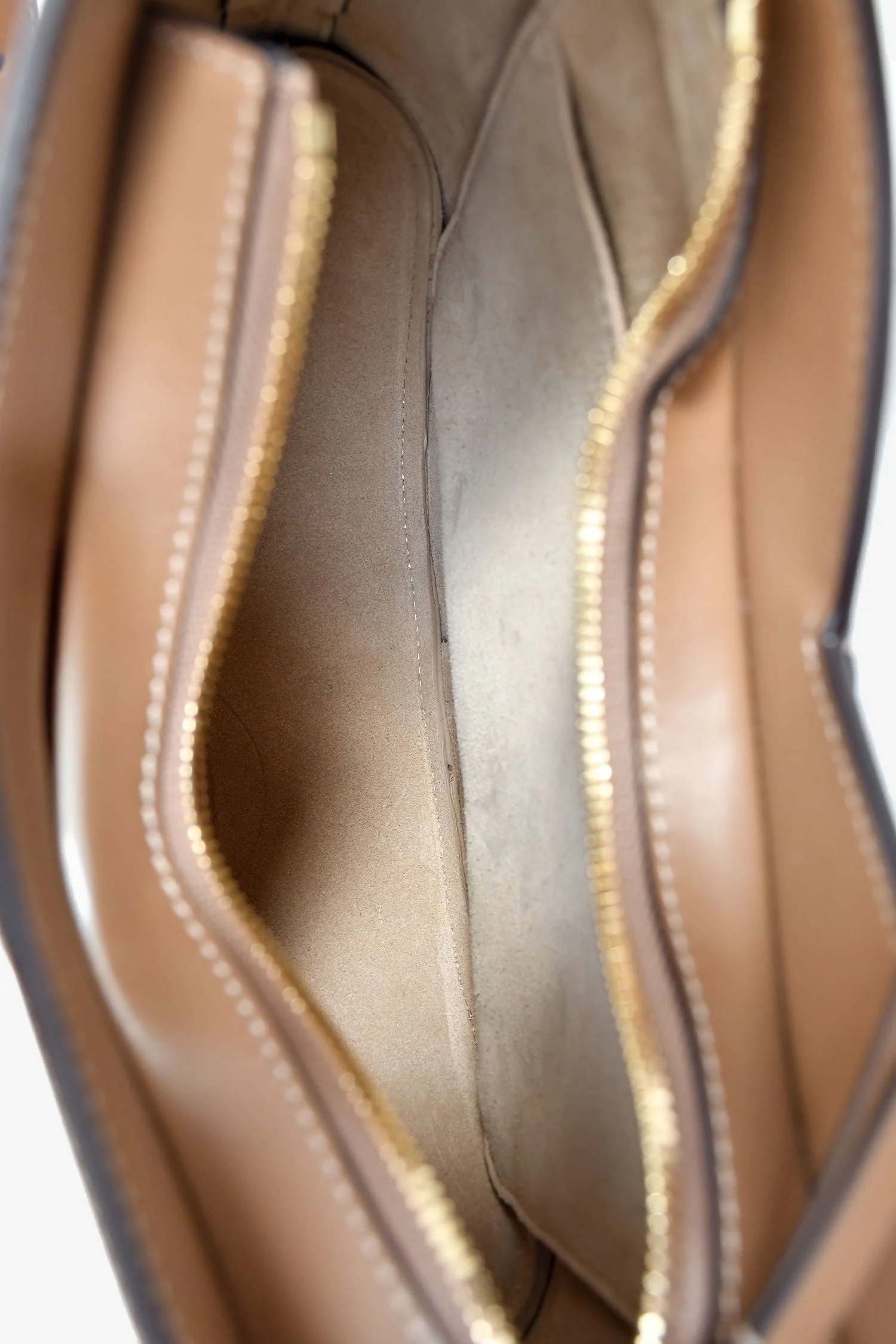 Polene Brown Leather Nodde Crossbody Bag - Image 6