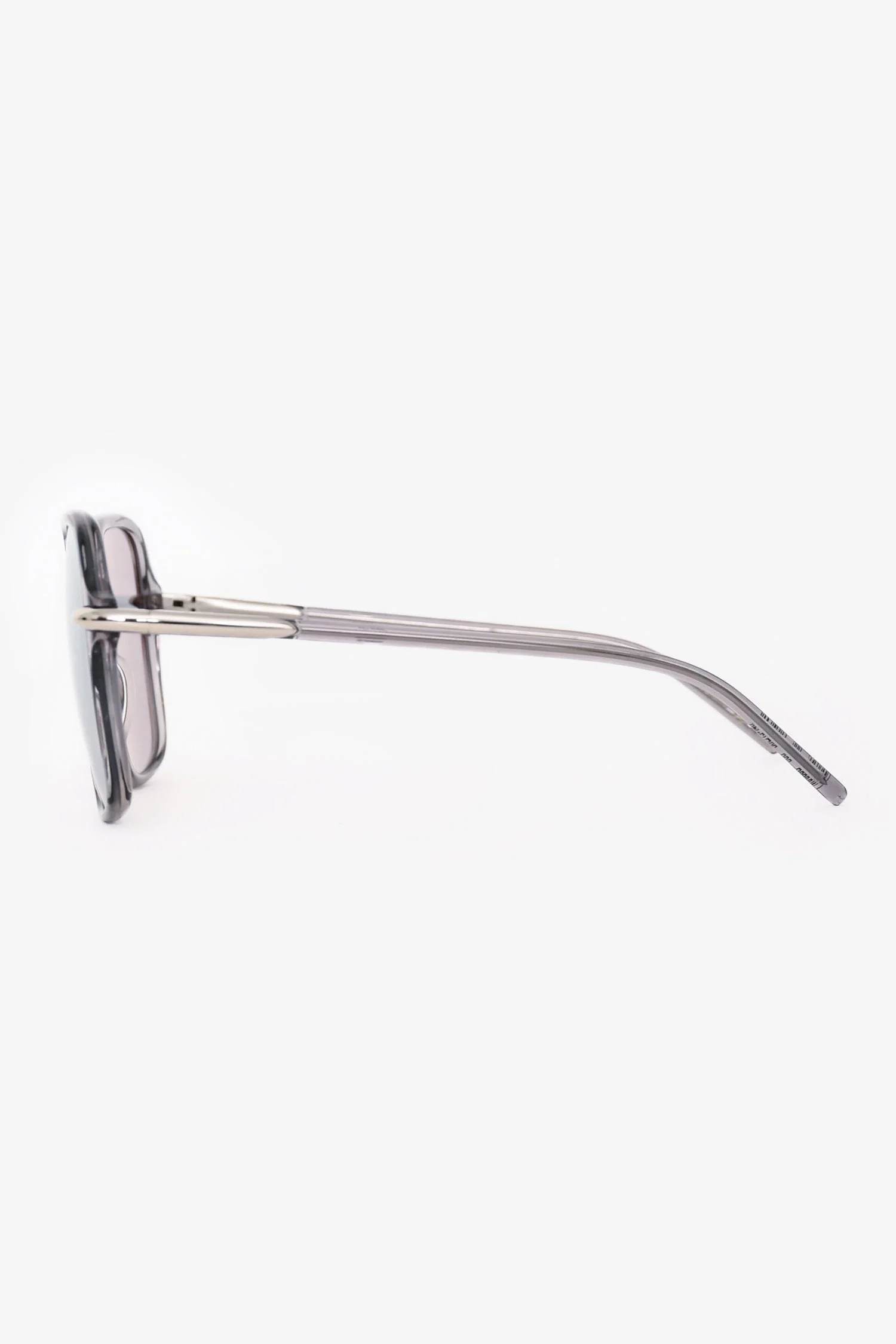 Pomellato Grey Acrylic Oversized Sunglasses - Image 3