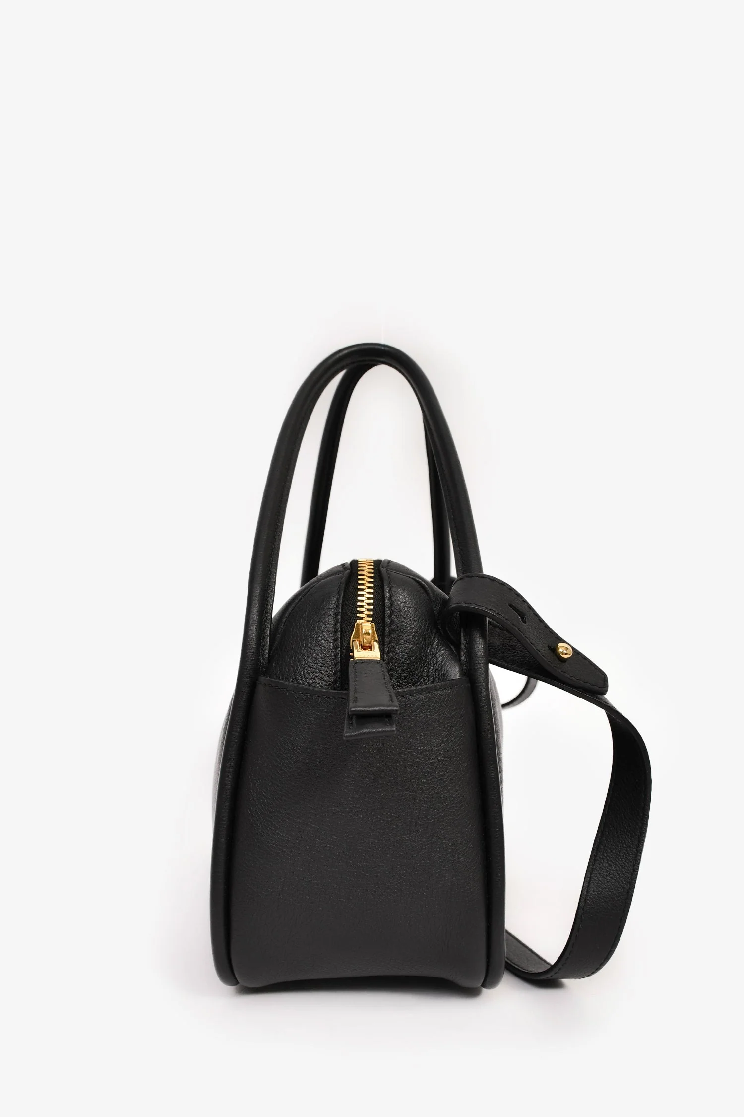 Prada 2024 Black Leather Darling Handbag - Image 4