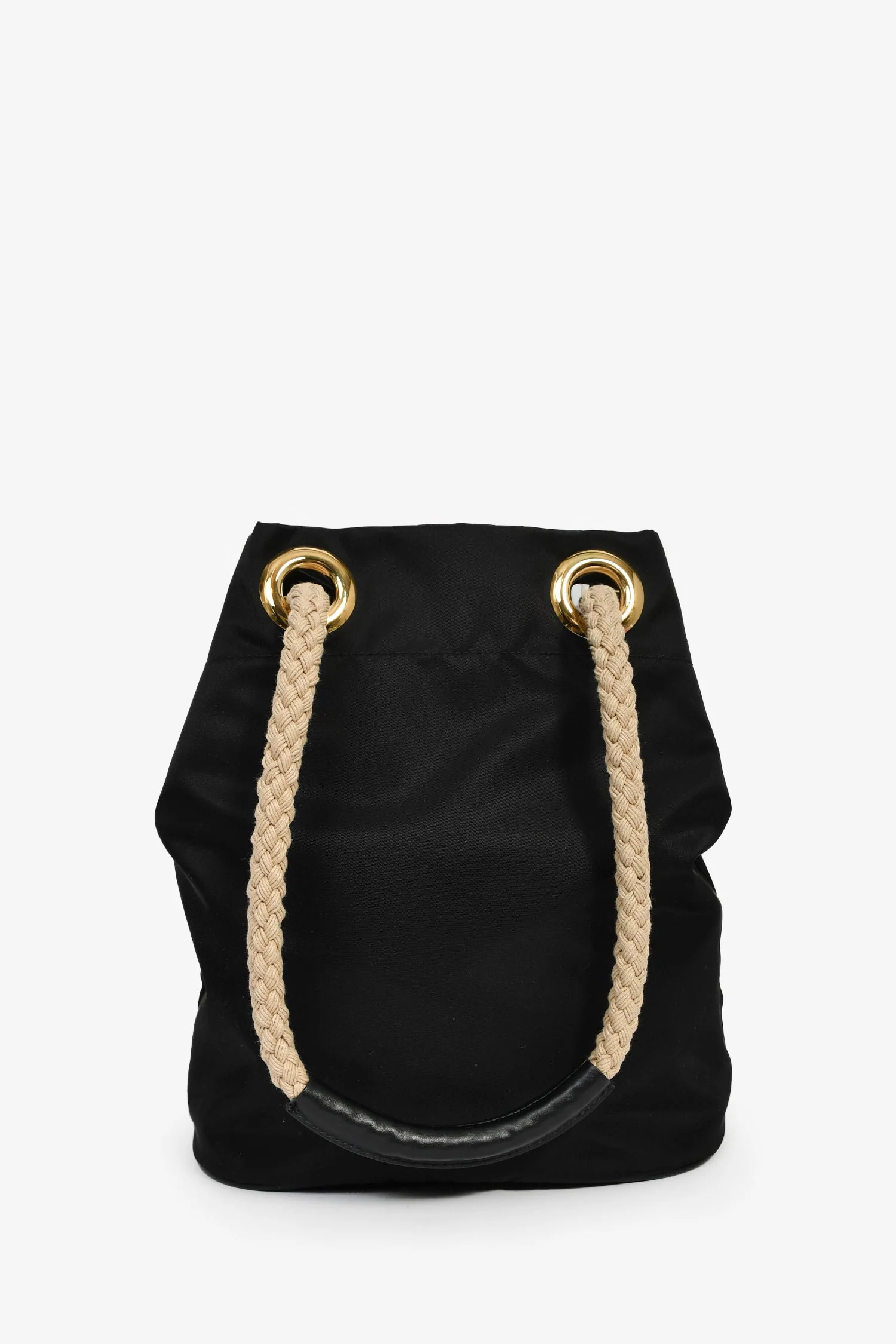 Prada 2025 Black Re-Nylon 'Mariner' Bucket Bag - Image 2