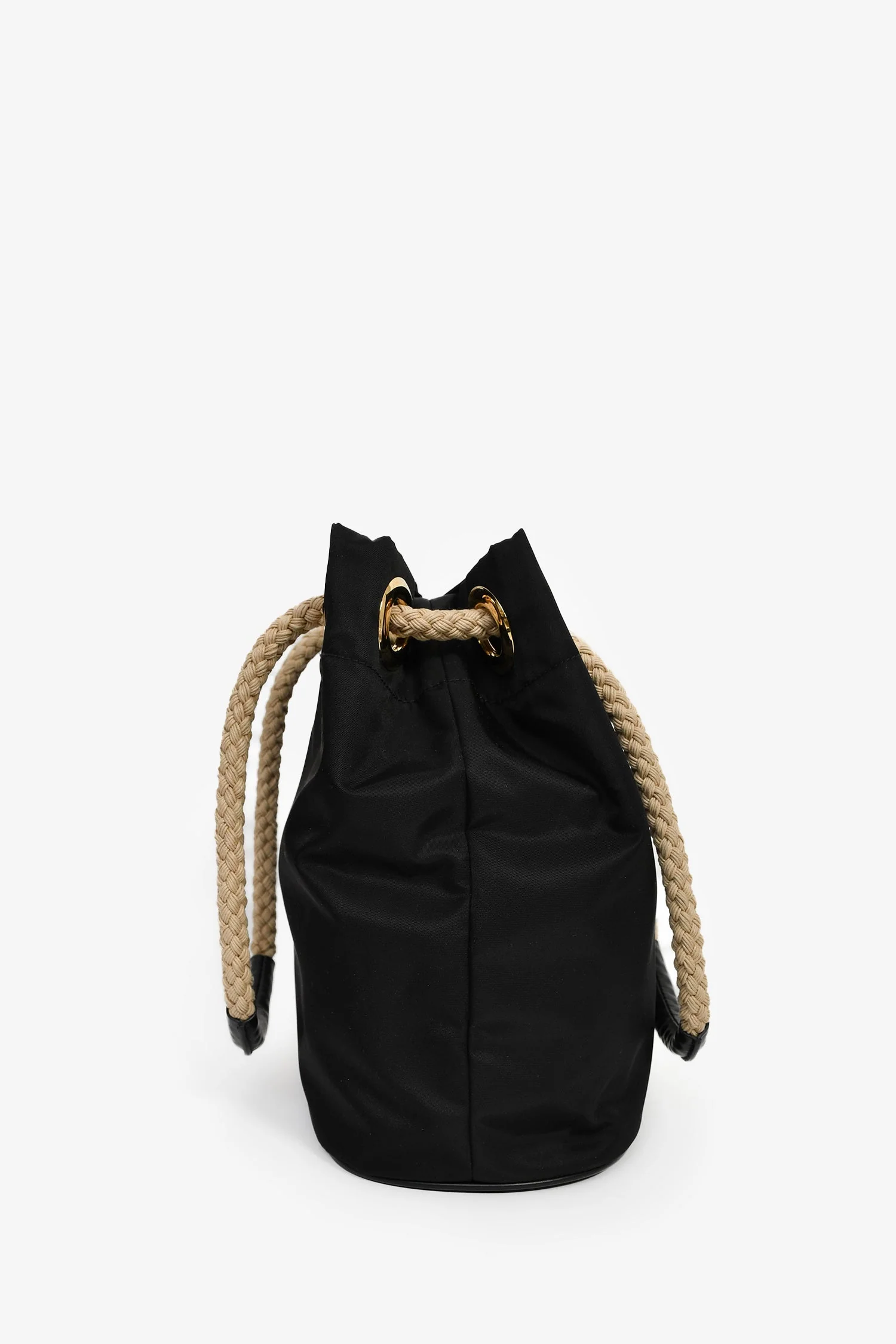 Prada 2025 Black Re-Nylon 'Mariner' Bucket Bag - Image 3