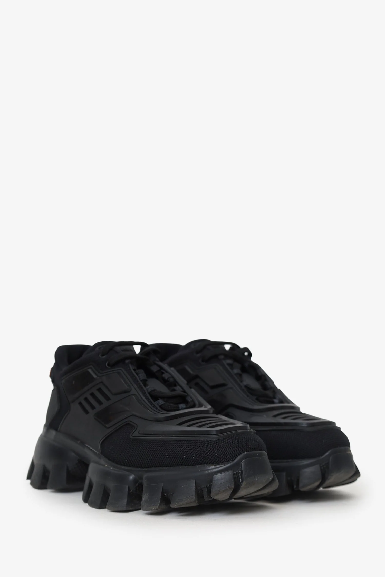 Prada Black Cloudburst Thunder Sneaker Size 37 - Image 2