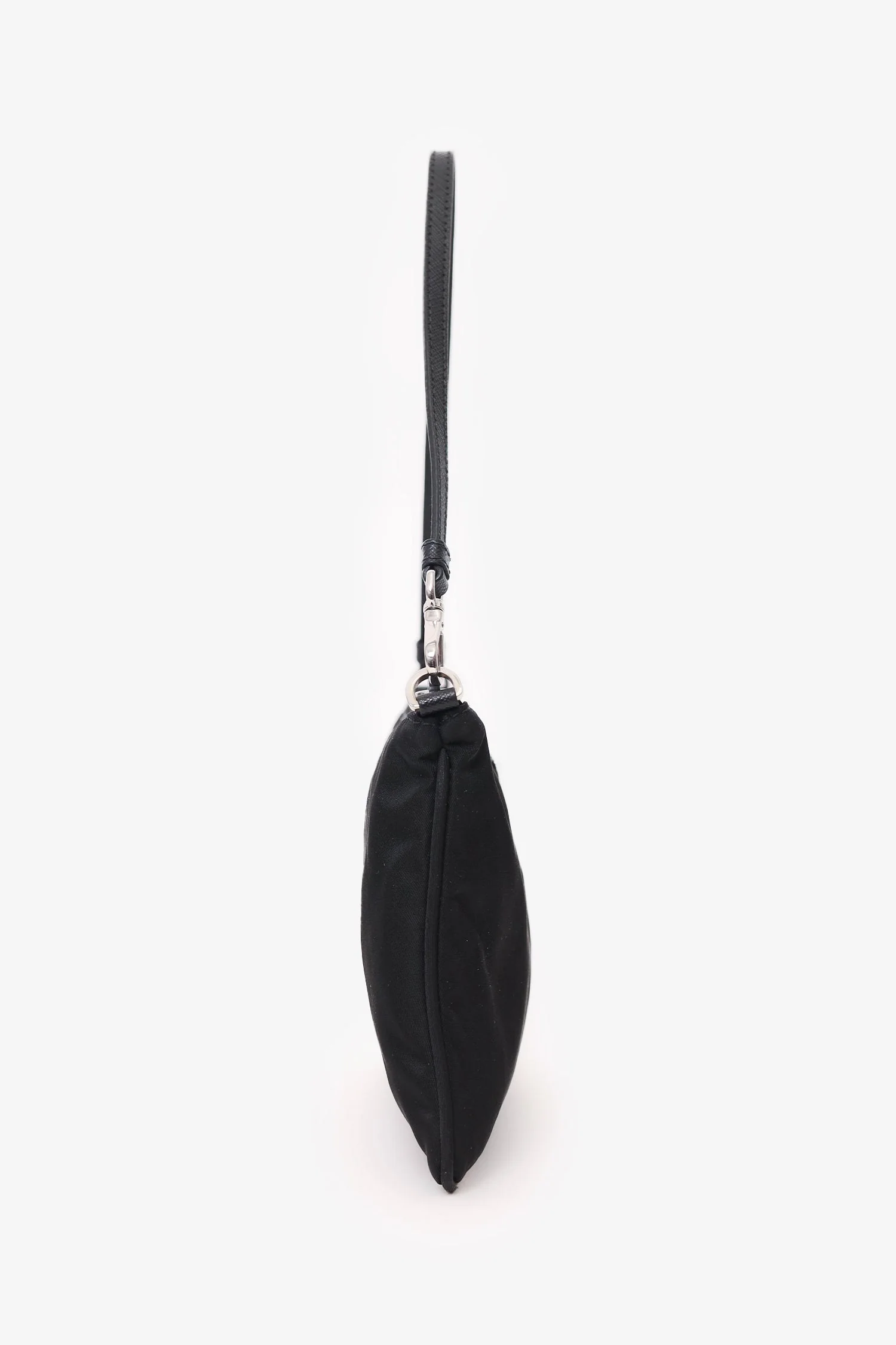 Prada Black Re-Nylon Mini Shoulder Bag - Image 3