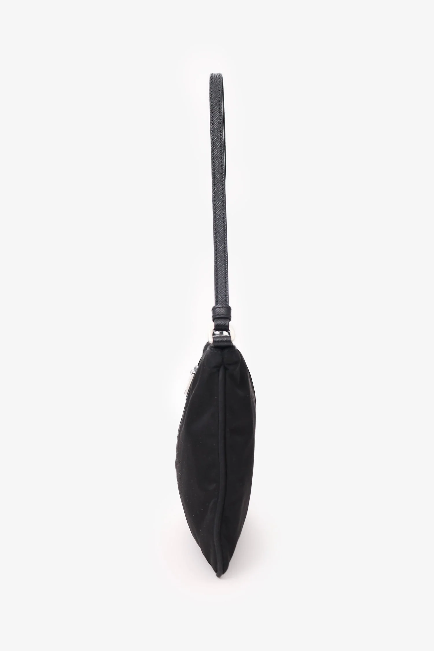 Prada Black Re-Nylon Mini Shoulder Bag - Image 4