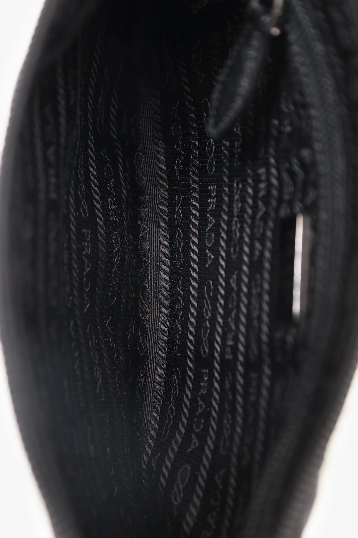Prada Black Re-Nylon Mini Shoulder Bag - Image 6