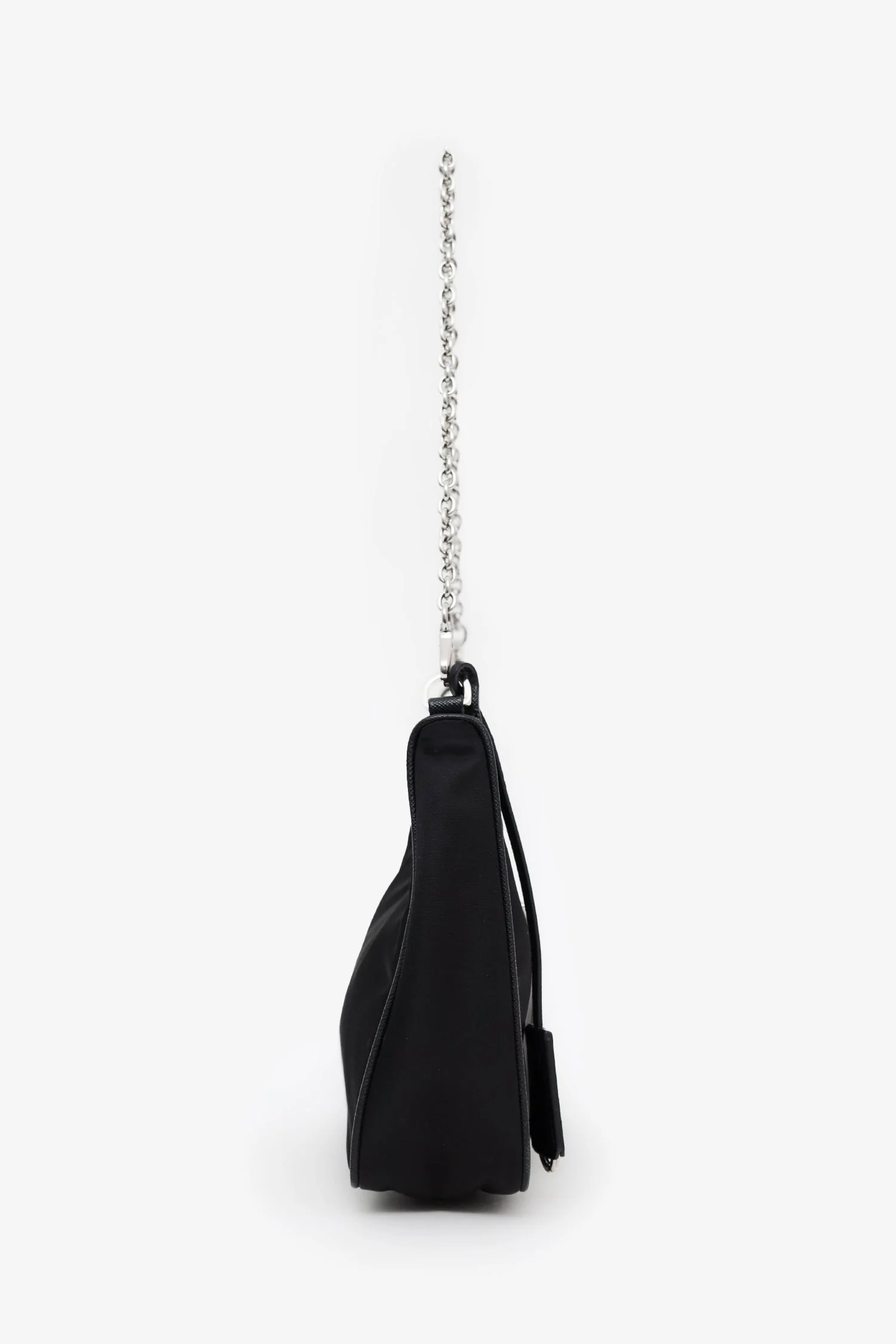 Prada Black Re-Nylon Re-Edition 2005 Bag With Strap + Pouch - Image 3