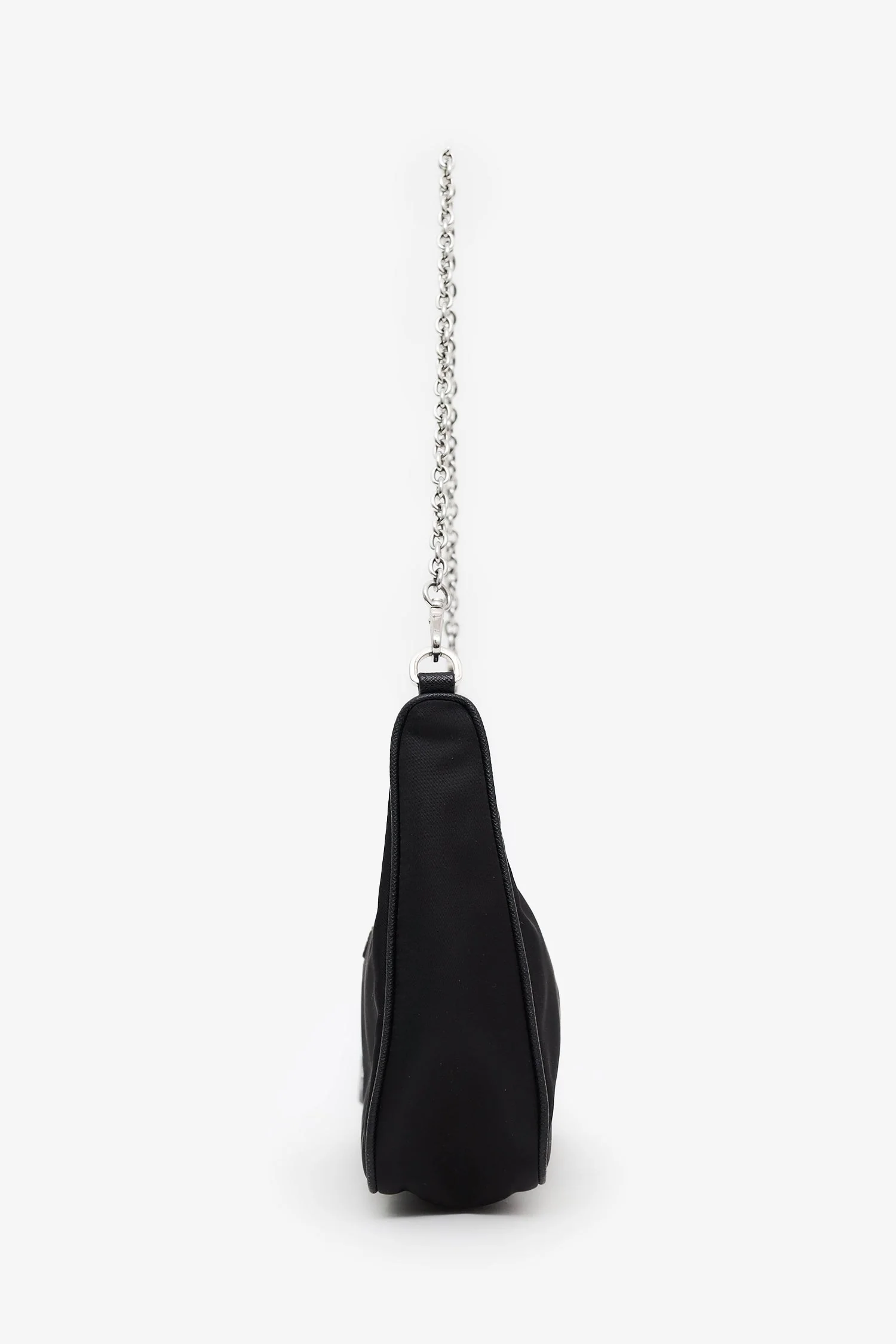 Prada Black Re-Nylon Re-Edition 2005 Bag With Strap + Pouch - Image 4