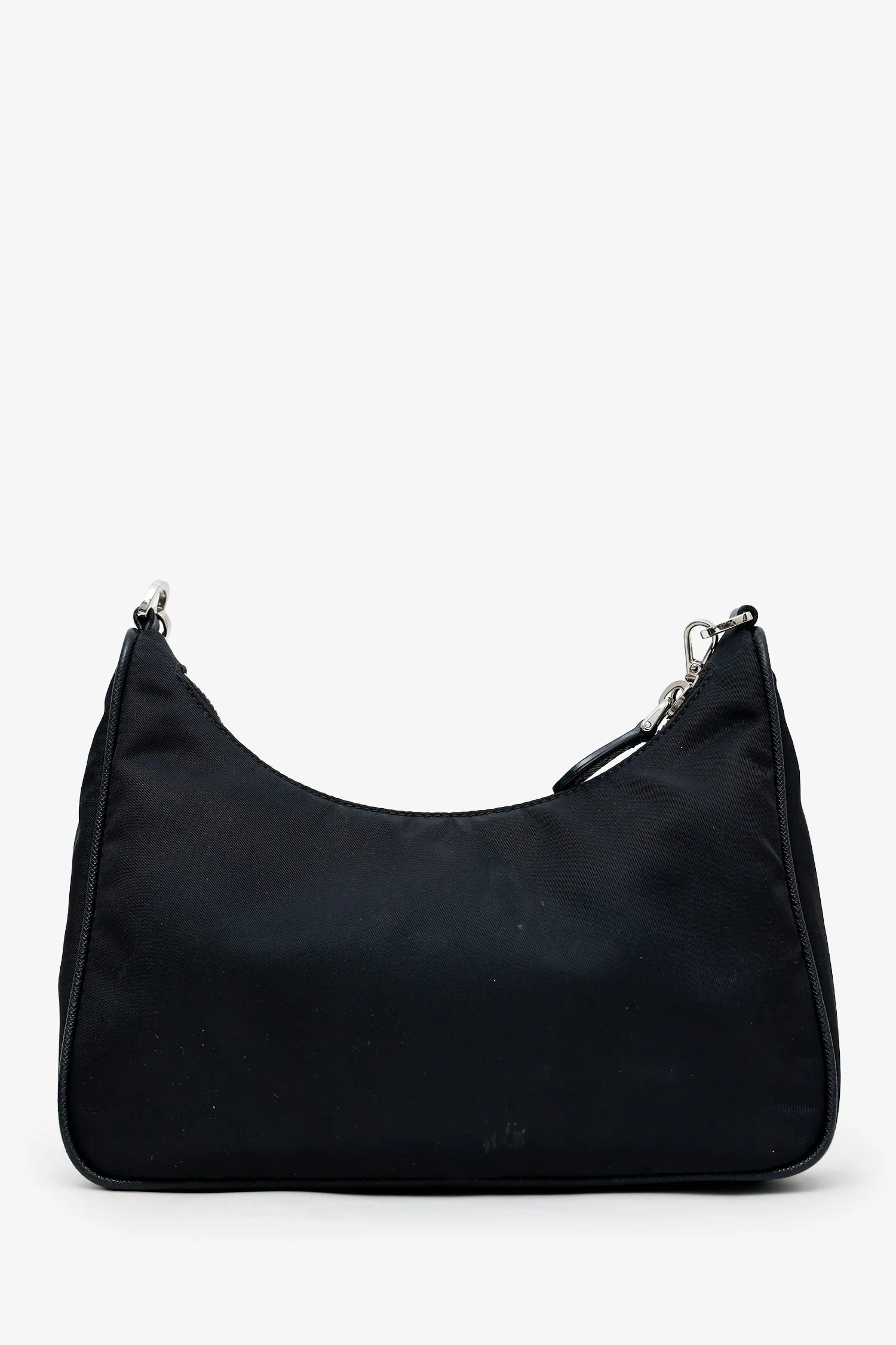 Prada Black Re-Nylon Re-Edition 2005 Crossbody Bag With Strap + Pouch - Image 2
