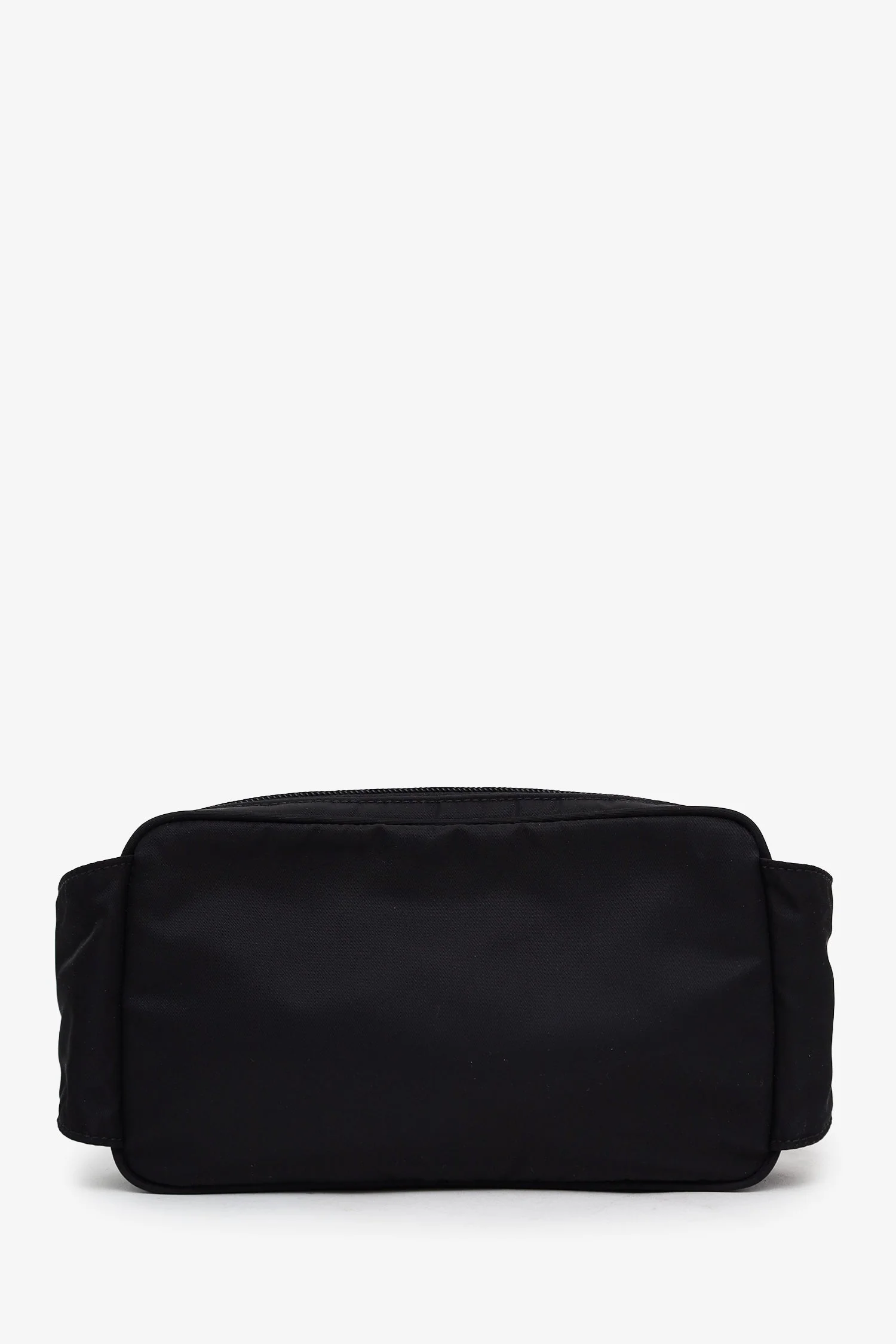 Prada Black Re-Nylon Saffiano Leather Belt Bag - Image 2