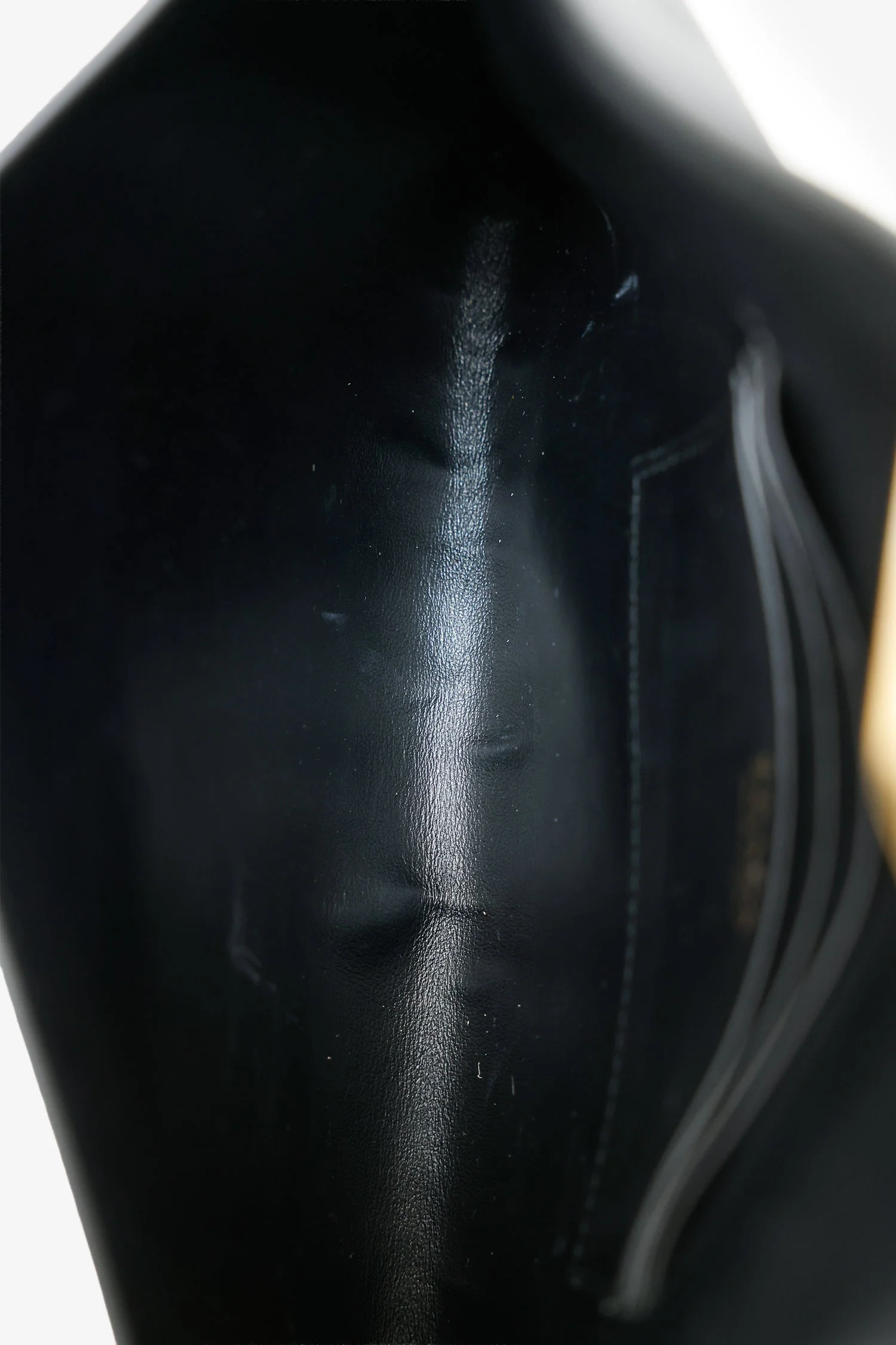 Prada Black Saffiano Leather Envelope Clutch - Image 6