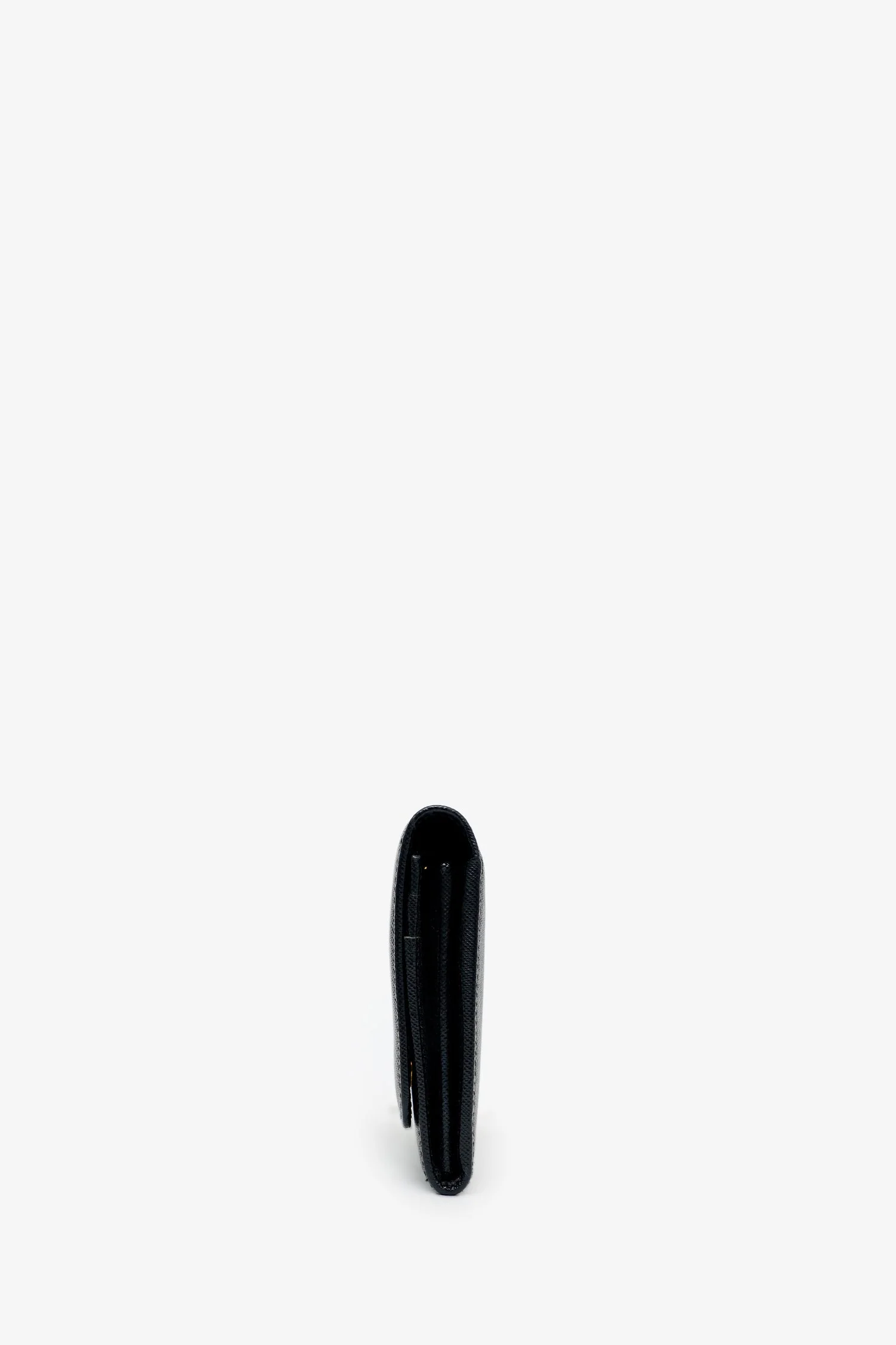 Prada Black Saffiano Leather Wallet on Chain - Image 3