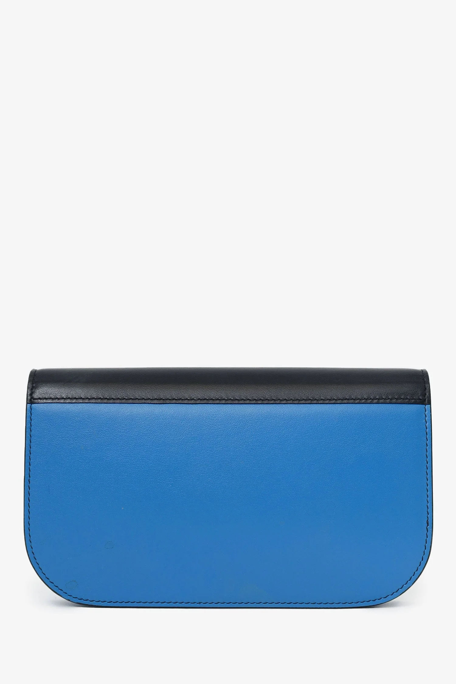 Prada Blue/Black Leather 'Sybille' Crossbody Bag - Image 2