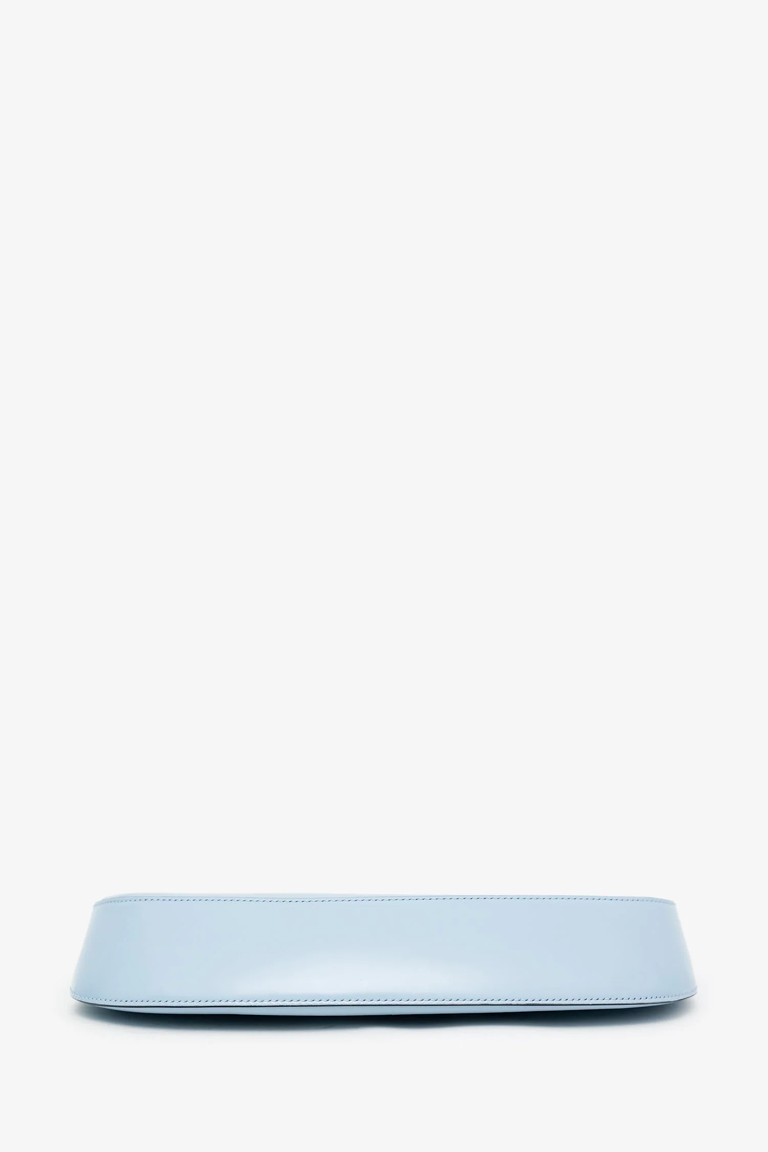 Prada Blue Brushed Leather 'Cleo' Shoulder Bag - Image 5