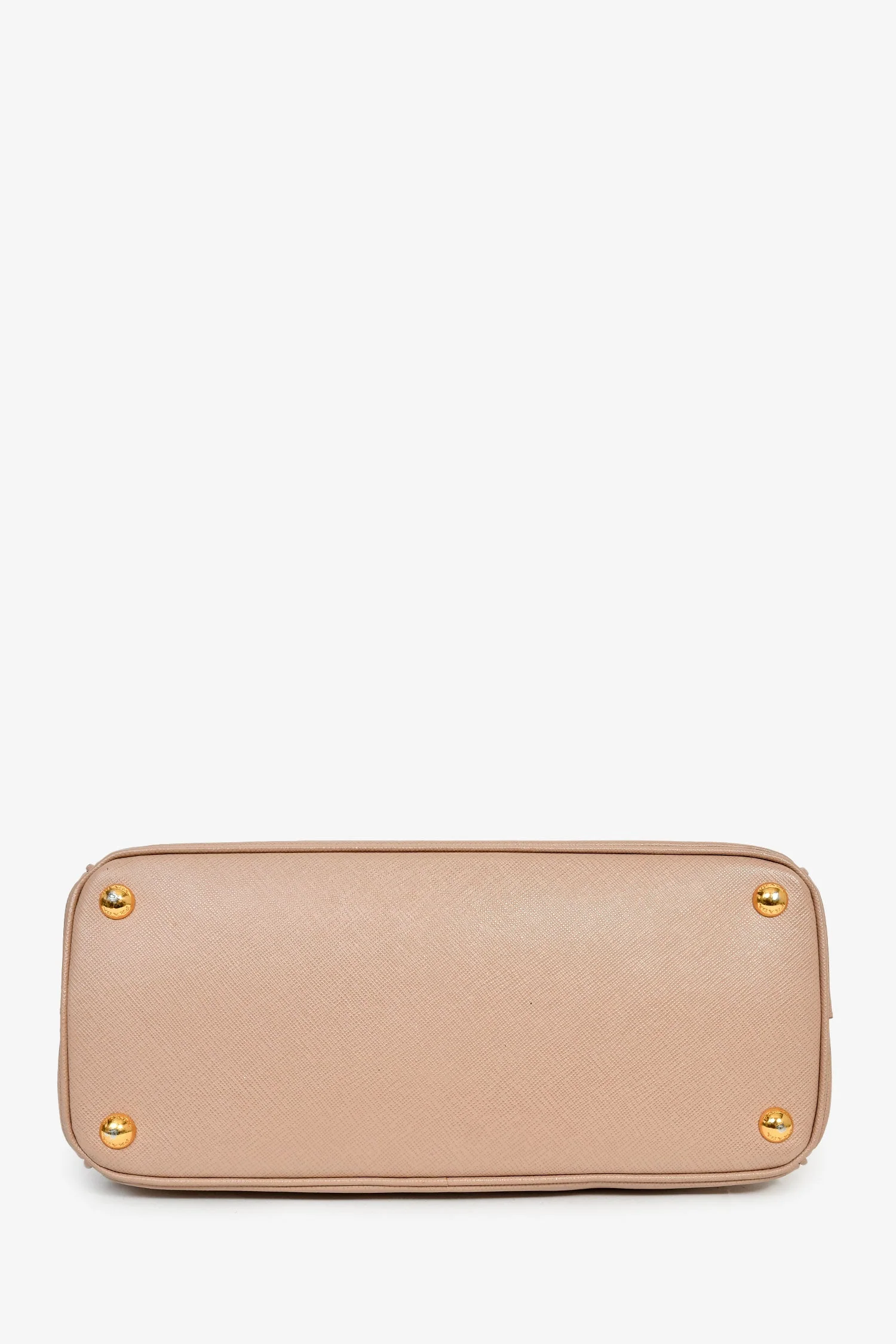 Prada Blush Pink Saffiano Leather Medium Double Zip Galleria Tote - Image 5