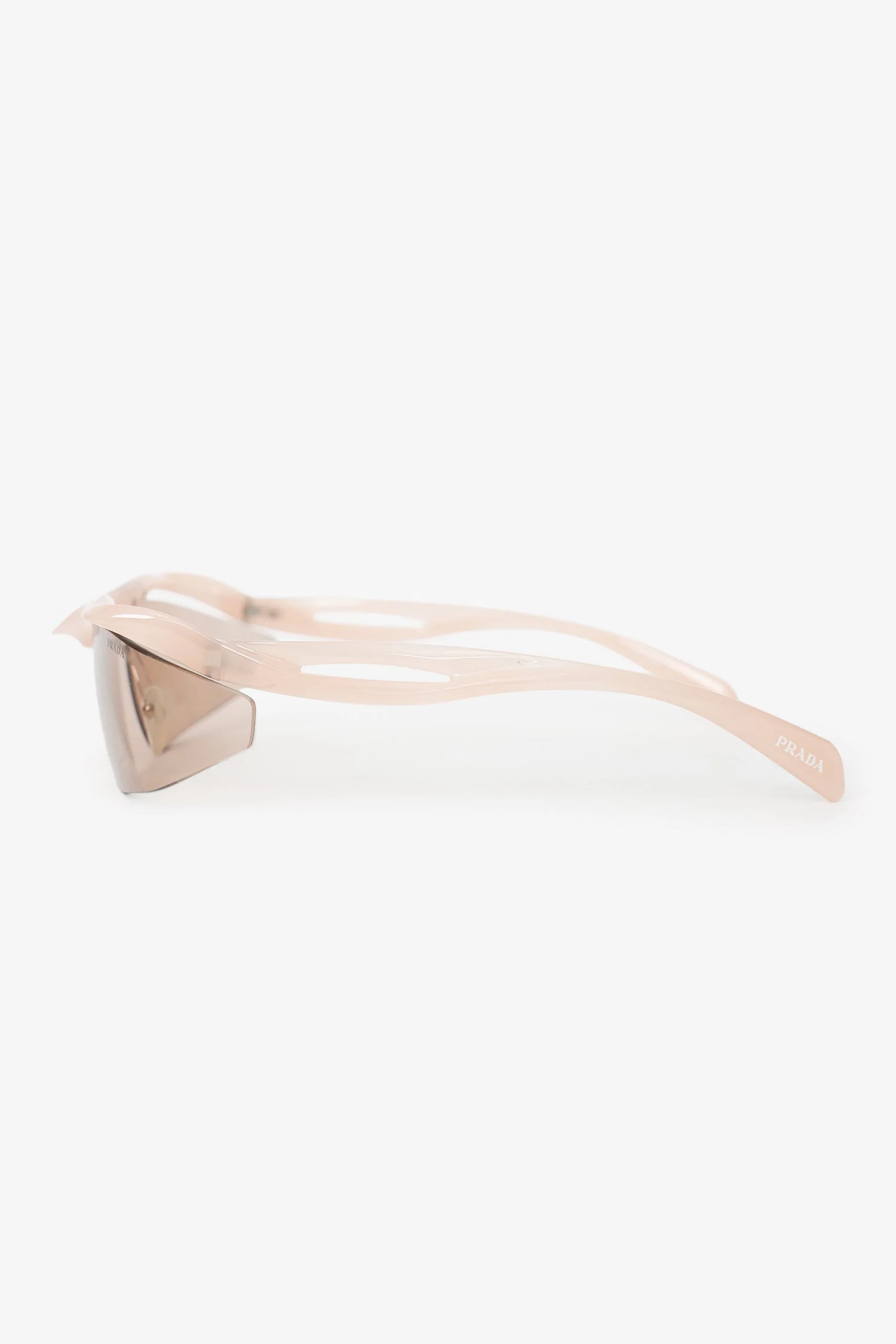 Prada Light Pink 'SPR A25' Sunglasses - Image 3