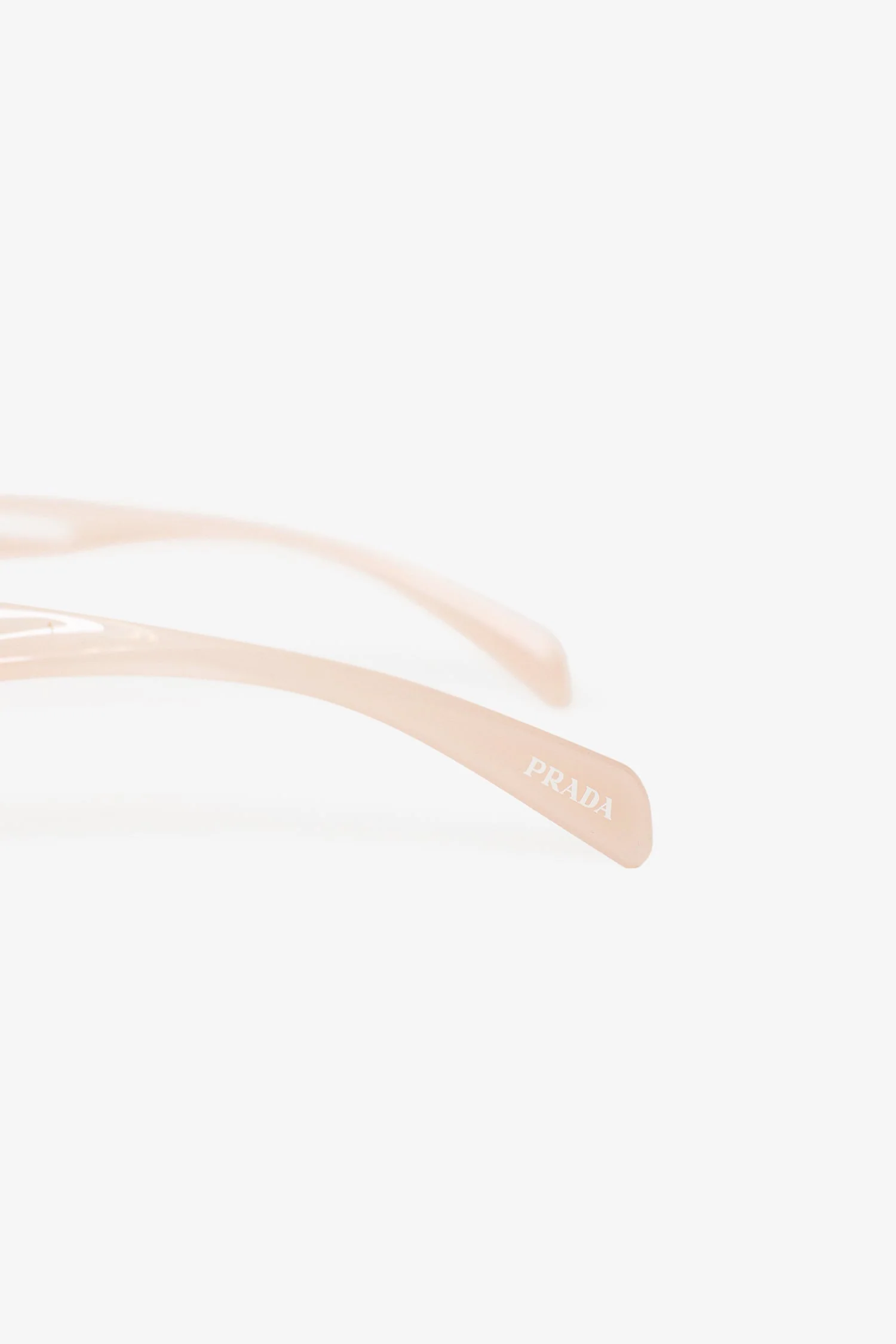 Prada Light Pink 'SPR A25' Sunglasses - Image 5