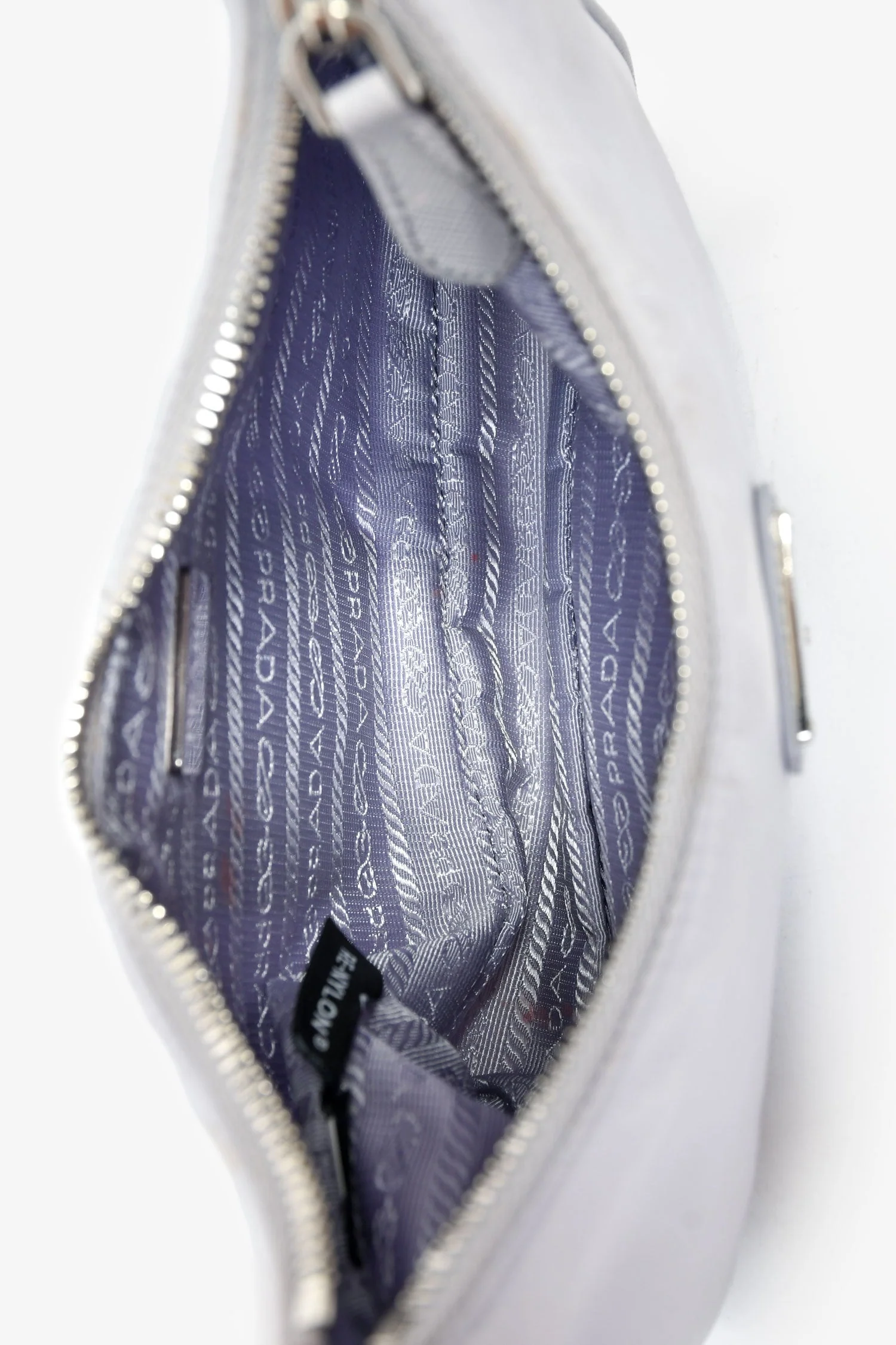 Prada Lilac Re-Nylon 2005 Shoulder Bag - Image 6