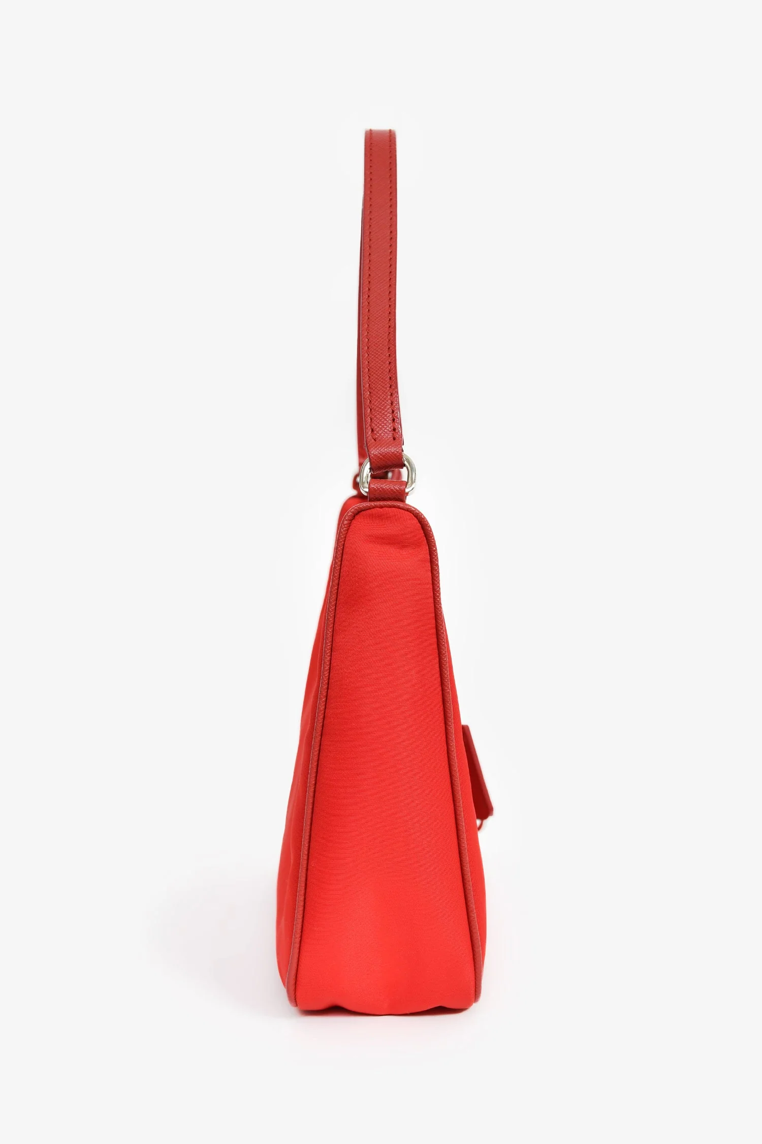Prada Limited Edition Red Re-Nylon 2005 Shoulder Bag - Image 3