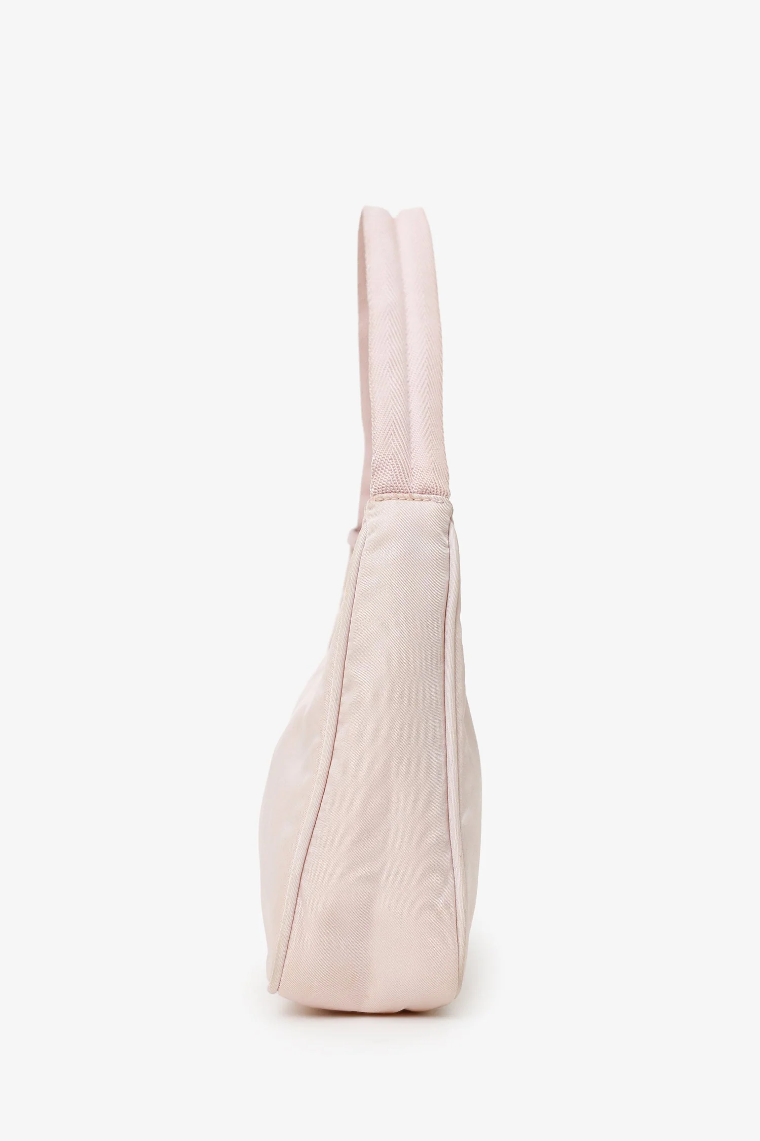 Prada Pink Nylon Traingle Logo Re-Edition 2000 Shoulder Bag - Image 3
