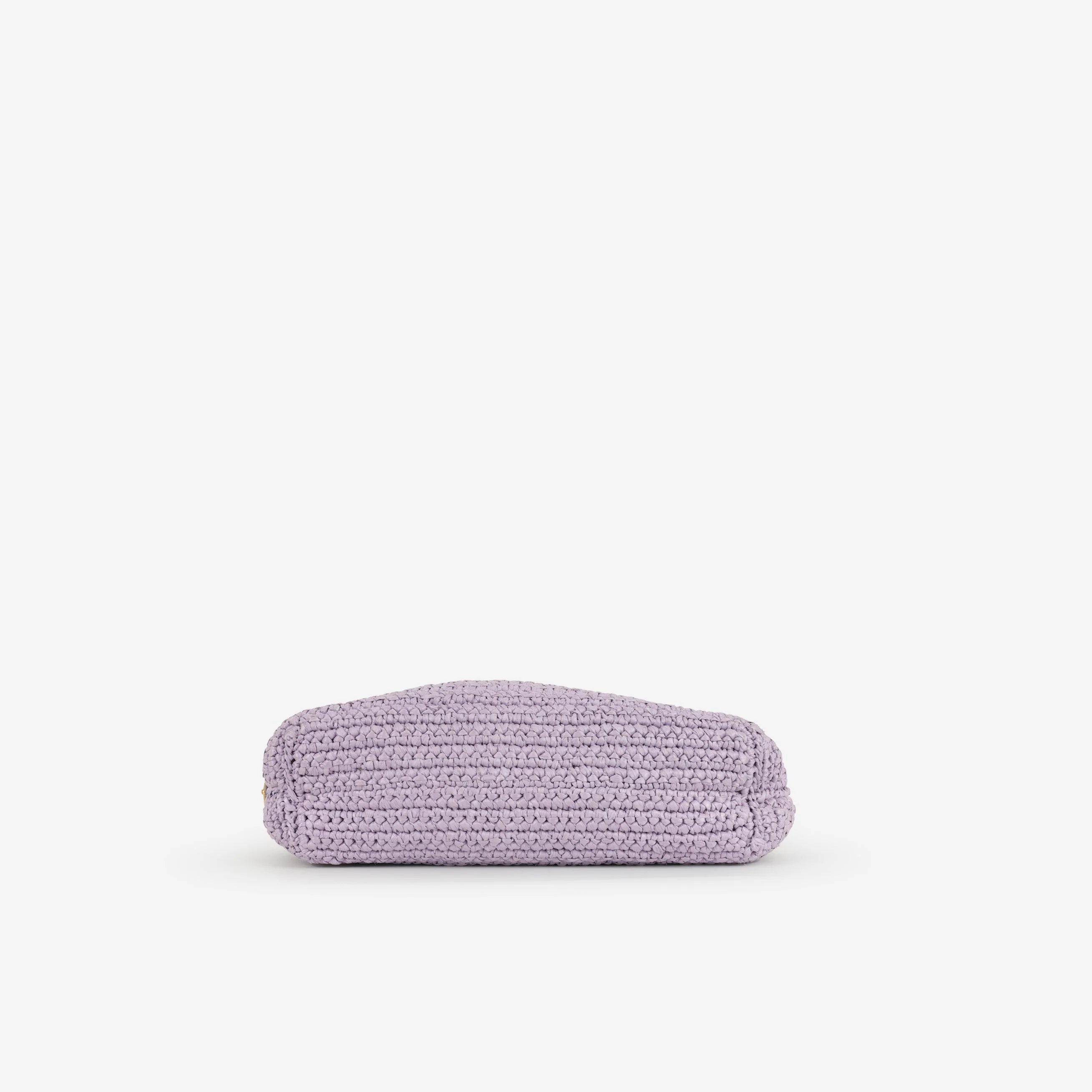 Prada Small Crochet Tote Bag - Alabaster / Purple - Image 4